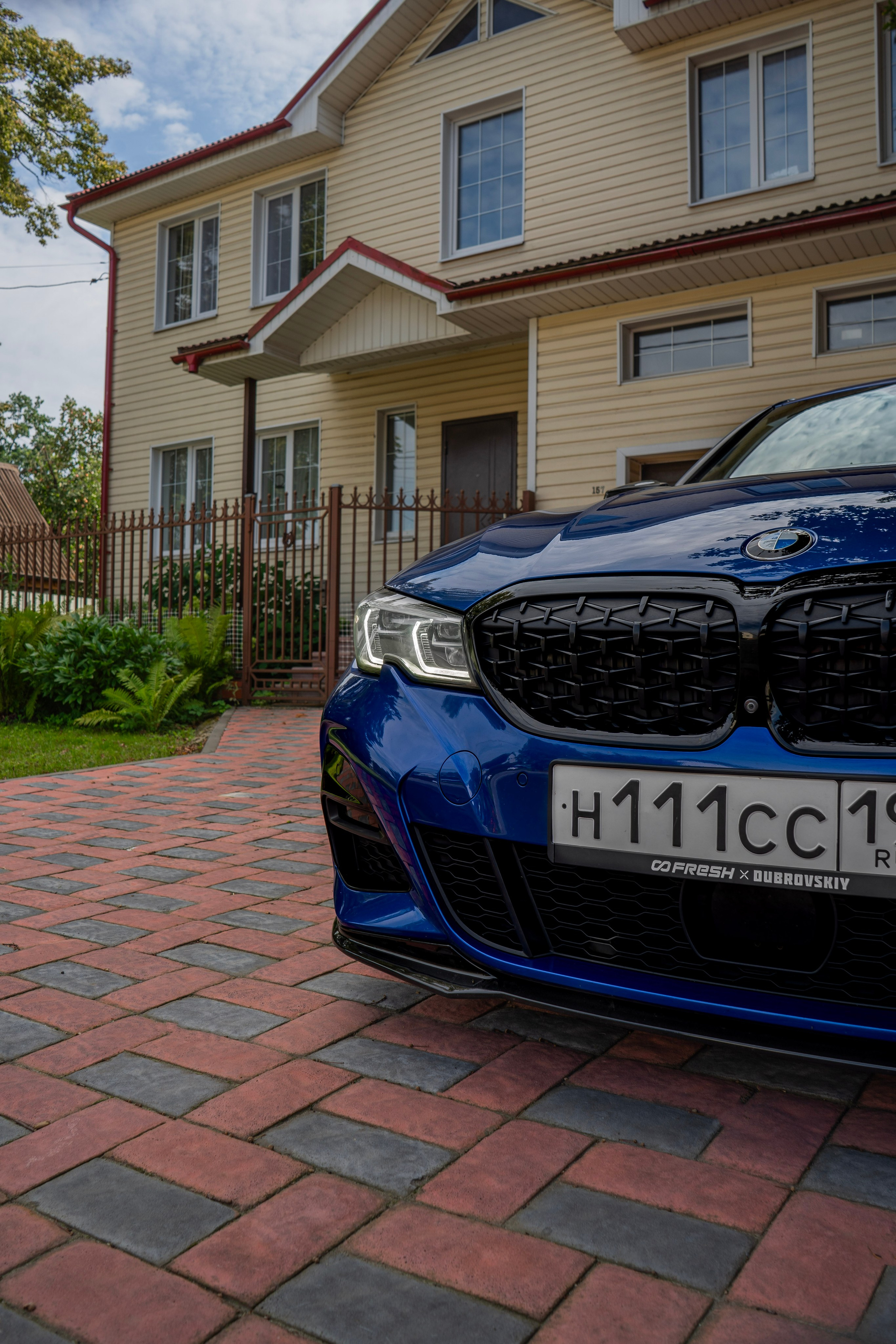 BMW 3 (G20). Автомобильный фотограф Ногинск Денис Городок