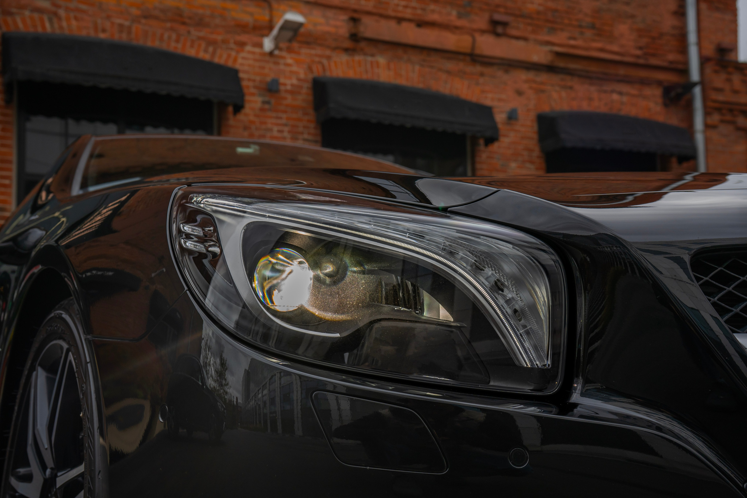 Mercedes-Benz SL400. Автомобильный фотограф Ногинск Денис Городок