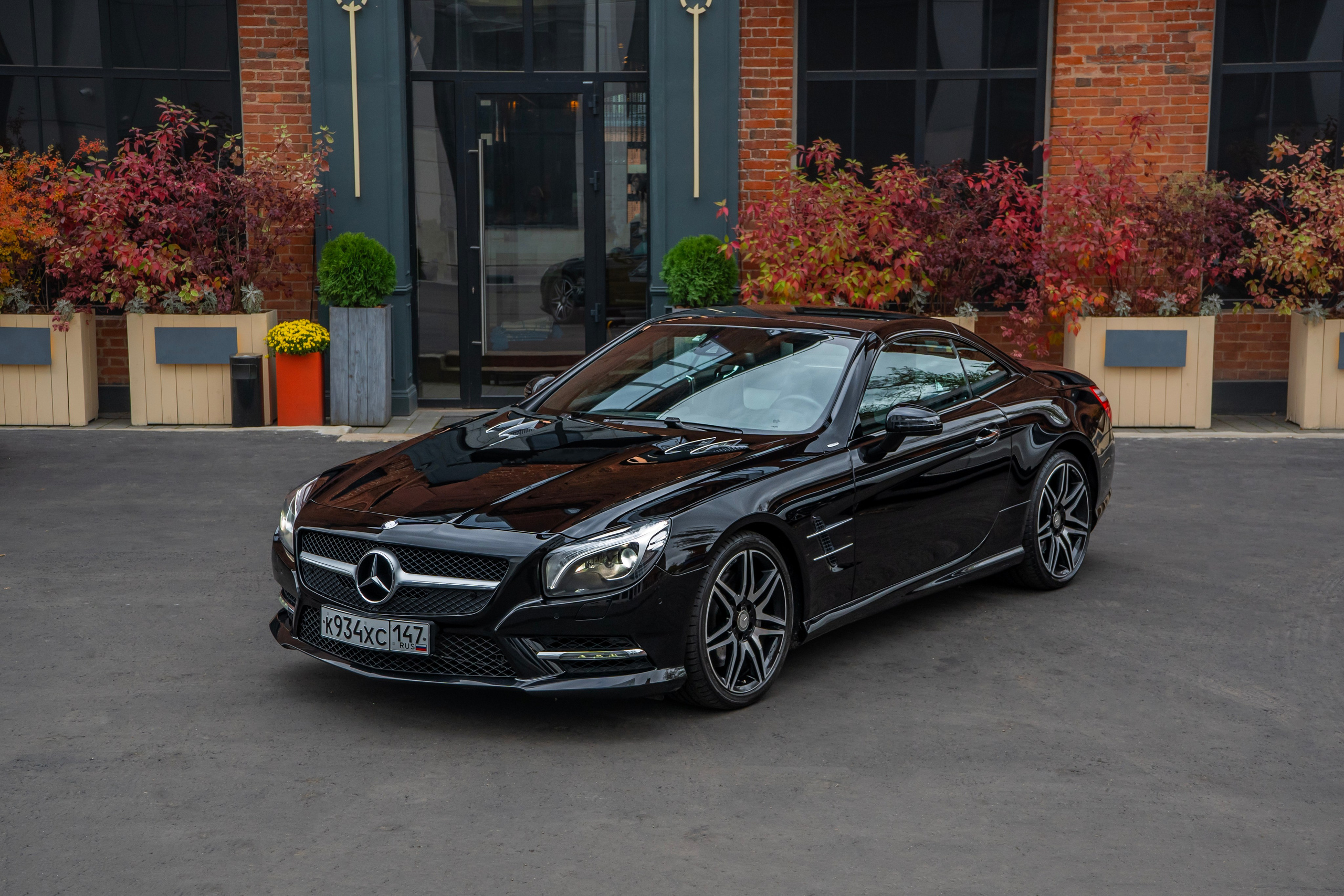 Mercedes-Benz SL400. Автомобильный фотограф Ногинск Денис Городок