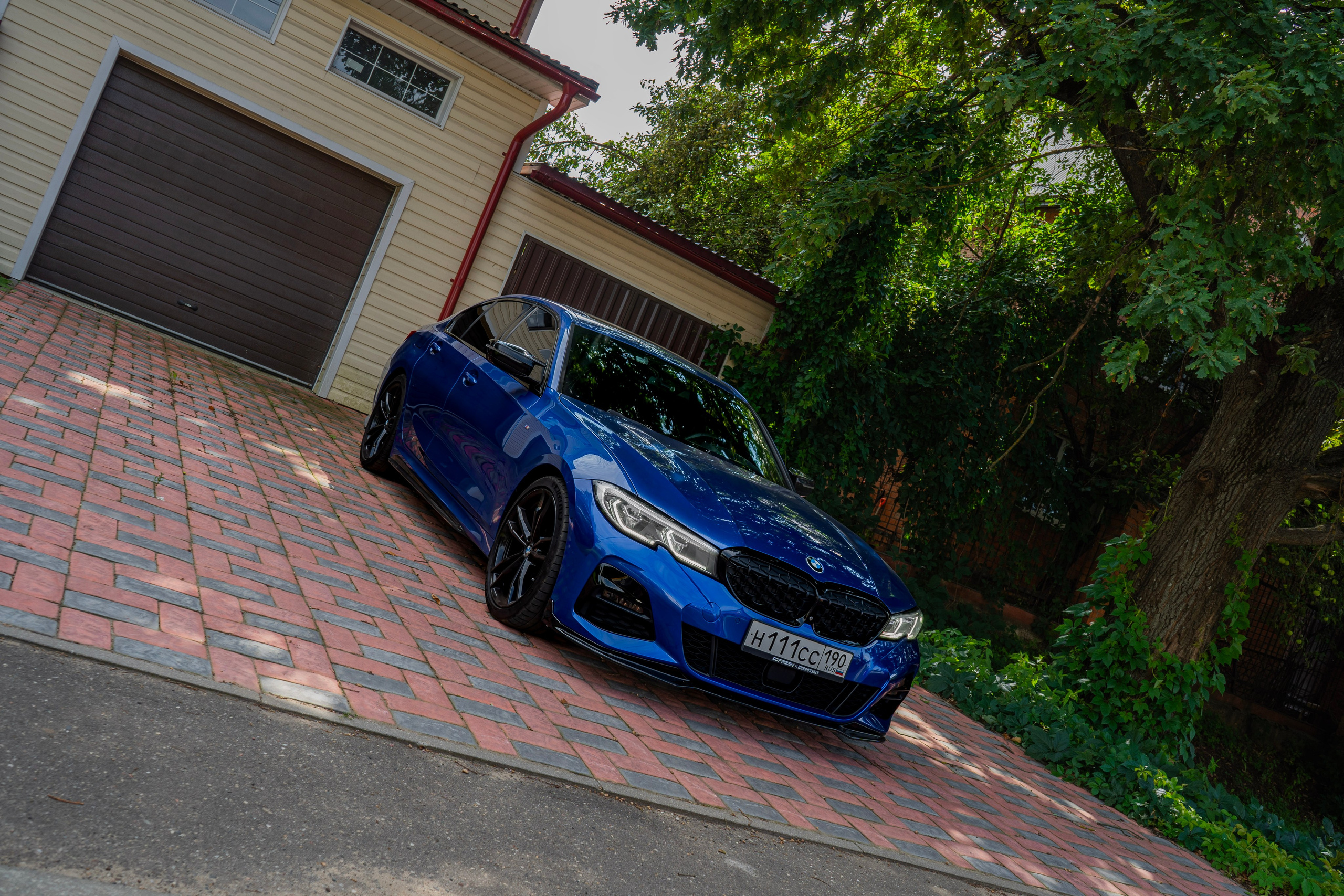 BMW 3 (G20). Автомобильный фотограф Ногинск Денис Городок