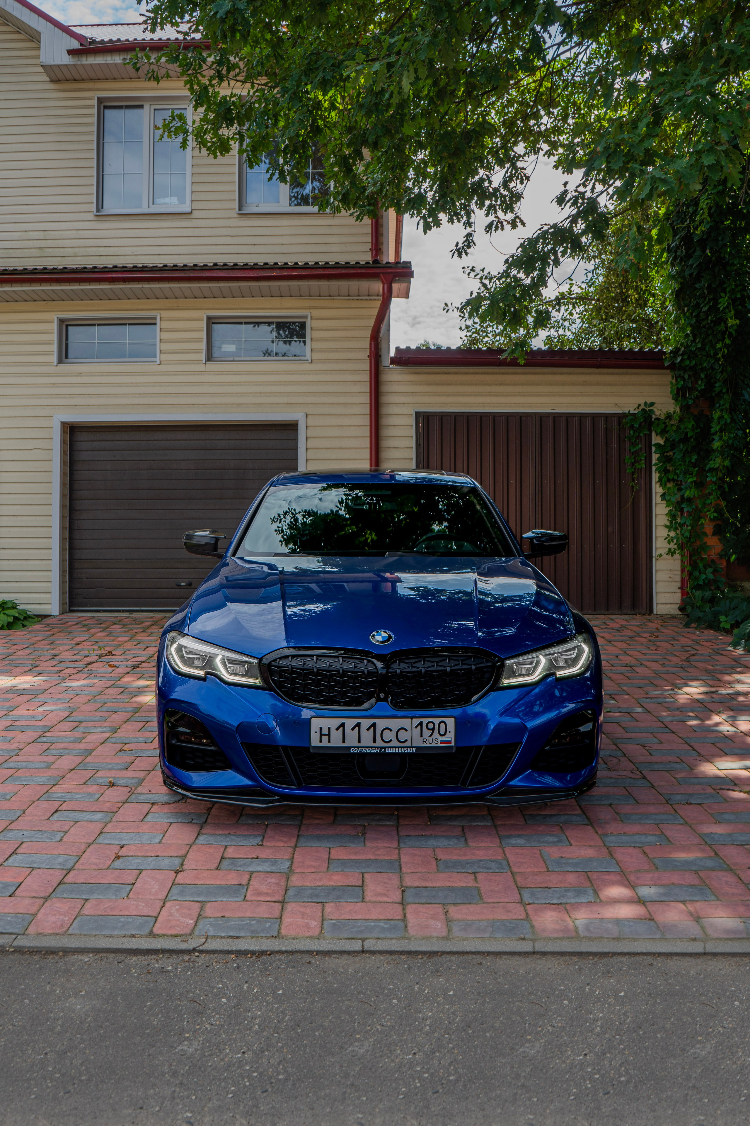 BMW 3 (G20). Автомобильный фотограф Ногинск Денис Городок