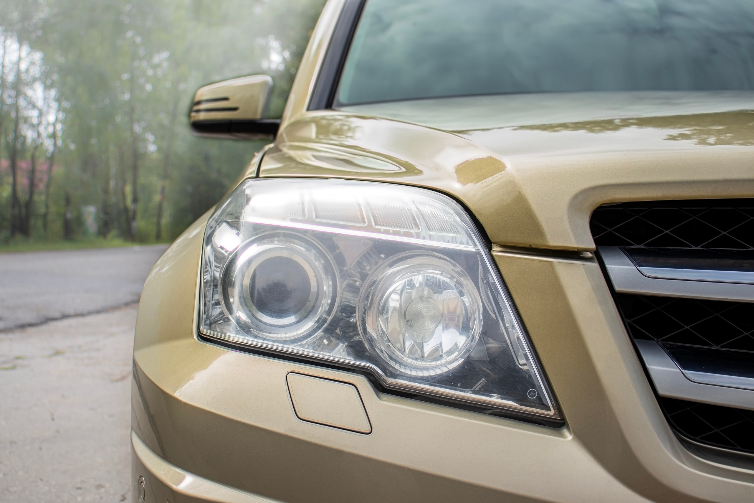 Mercedes-Benz GLK350. Автомобильный фотограф Ногинск Денис Городок
