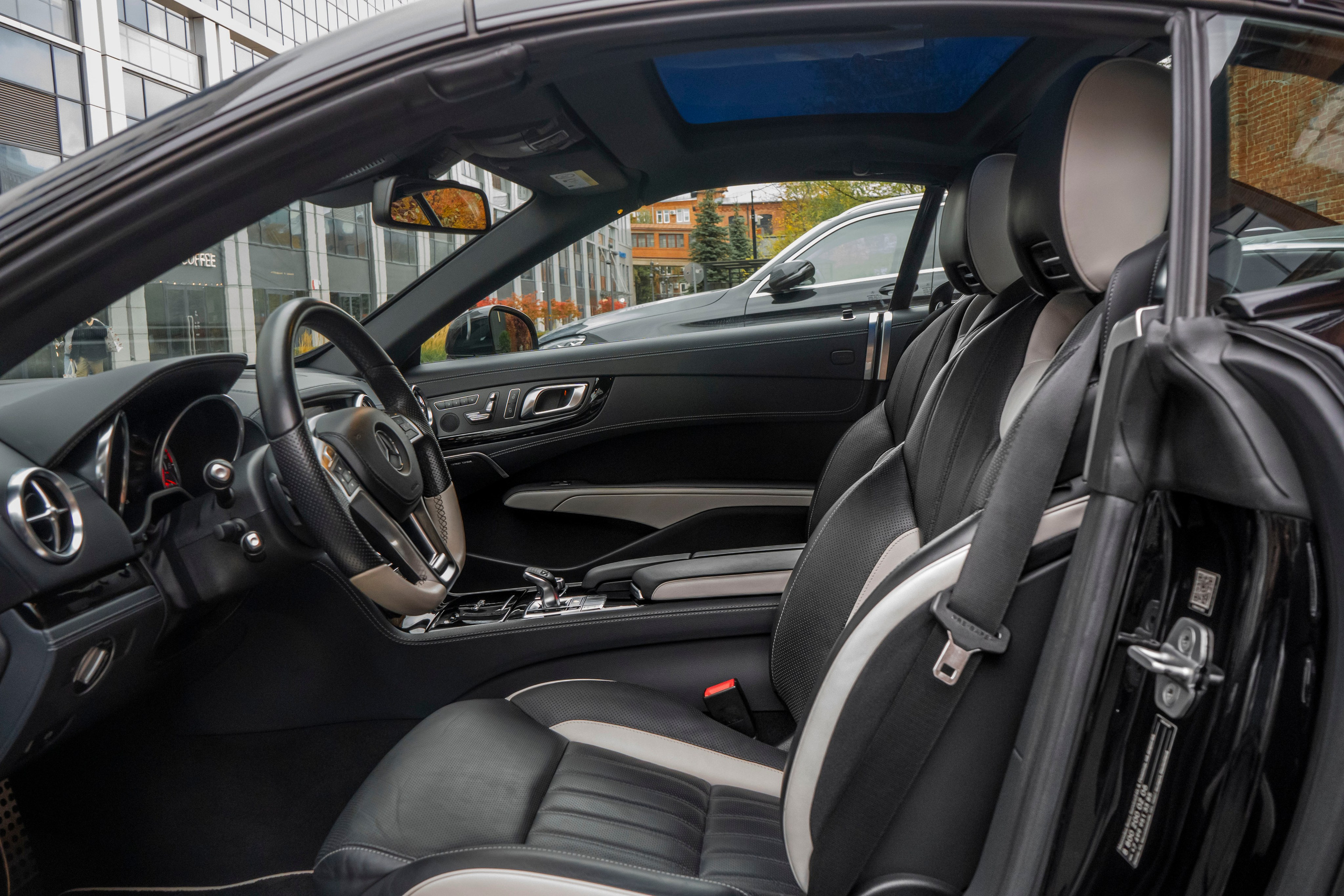 Mercedes-Benz SL400. Автомобильный фотограф Ногинск Денис Городок