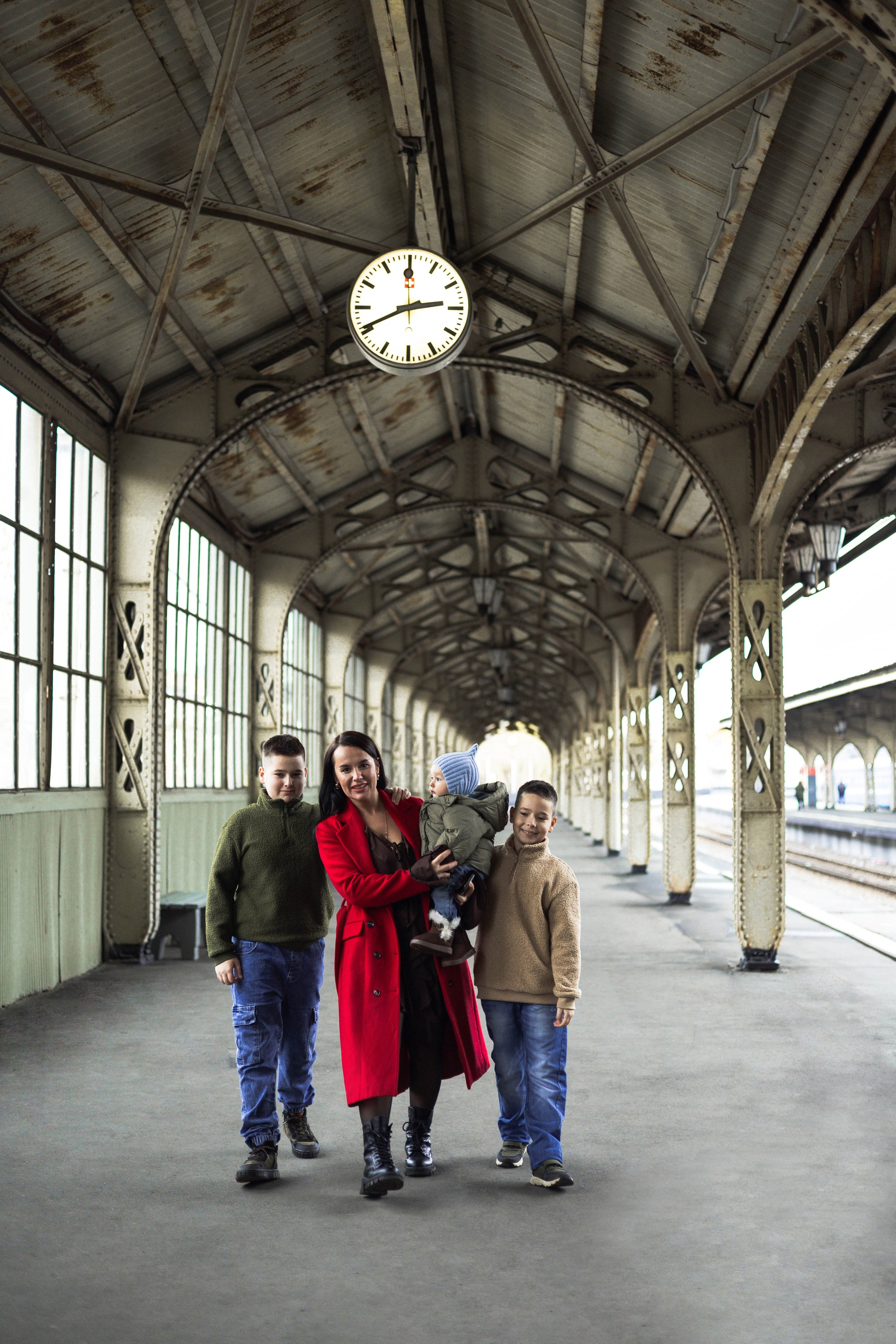 Ксения и сыновья. Фотограф в Санкт-Петербурге Савкина Екатерина
