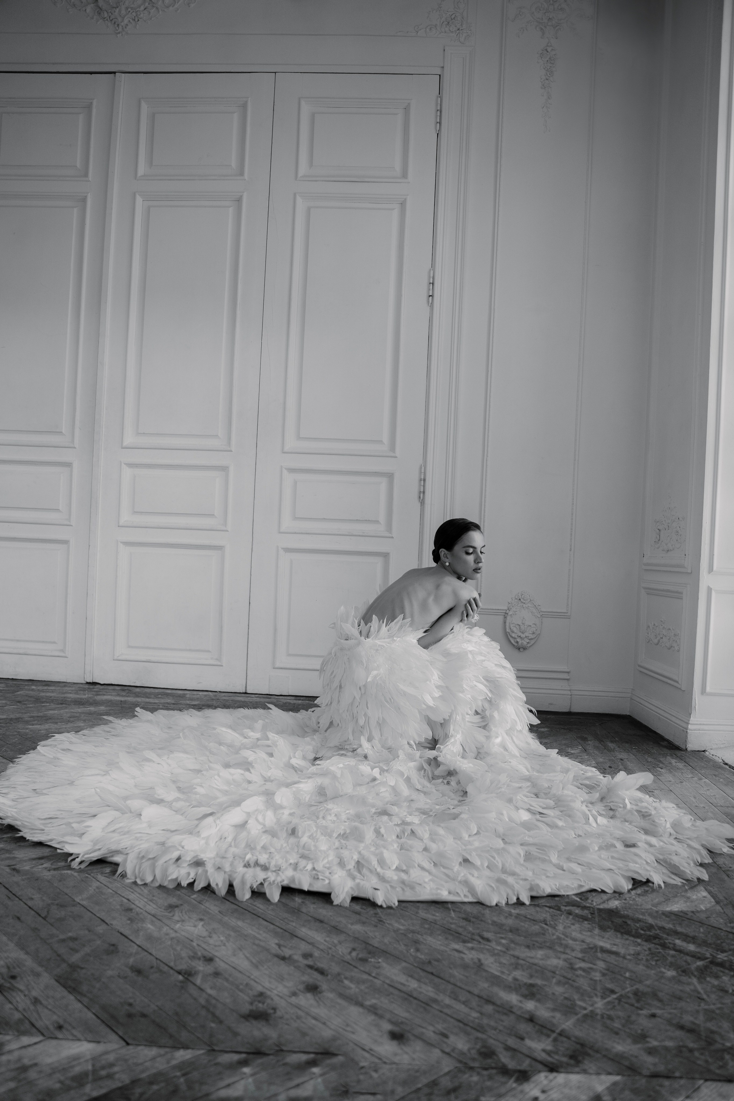 Белый лебедь. Портретный фотограф в Москве