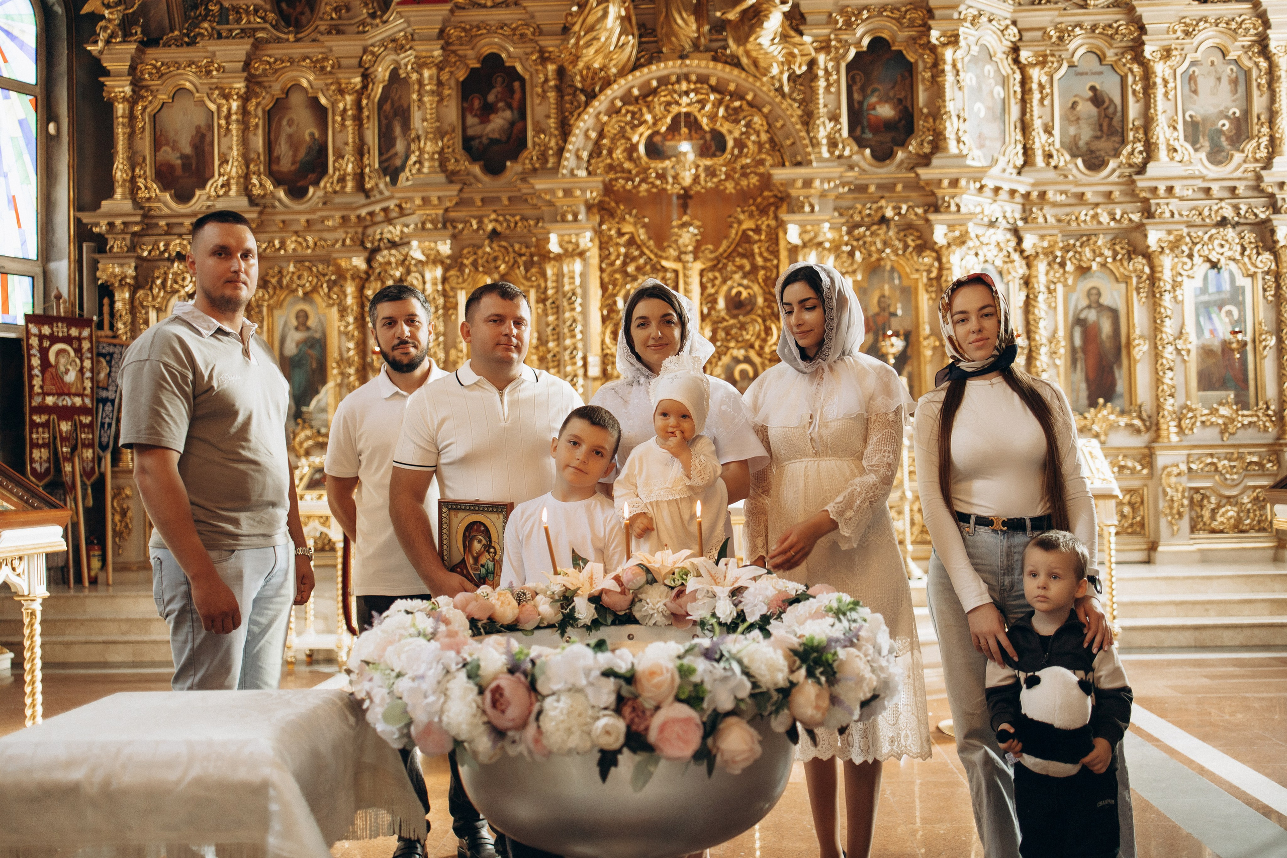 Крещение Арины. Самый теплый фотограф в Краснодаре Рябоконь Ксения