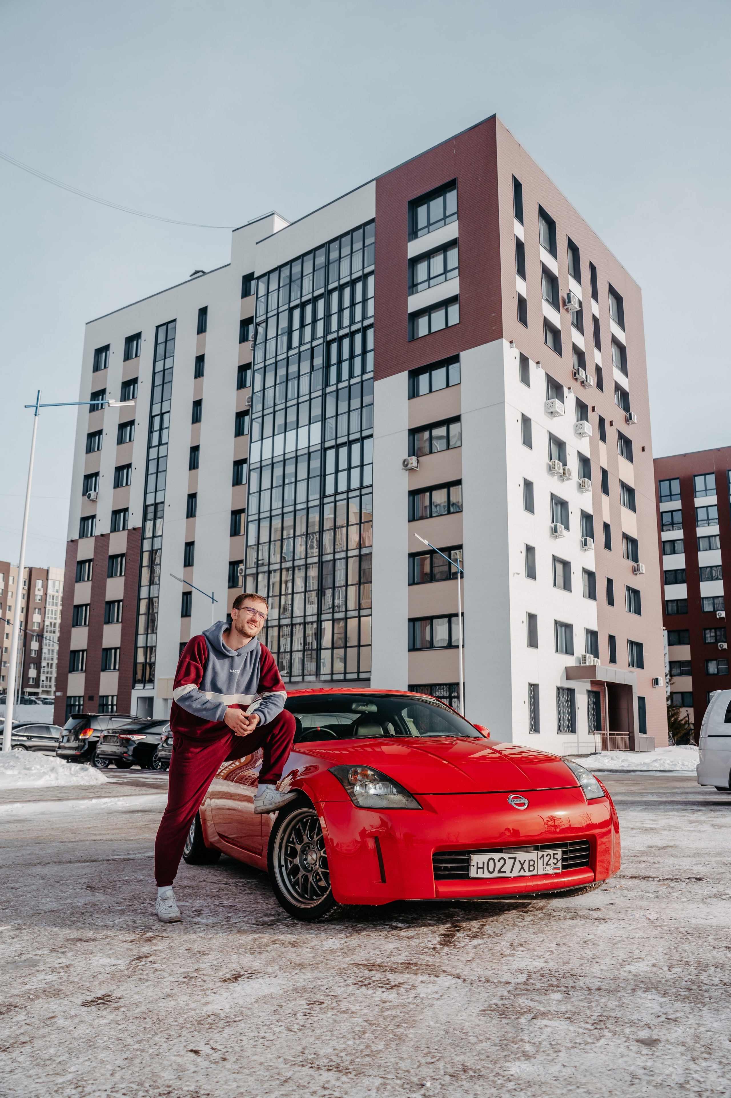 Nissan Fairlady Z. Фотограф, видеограф и пилот дрона на Байкале