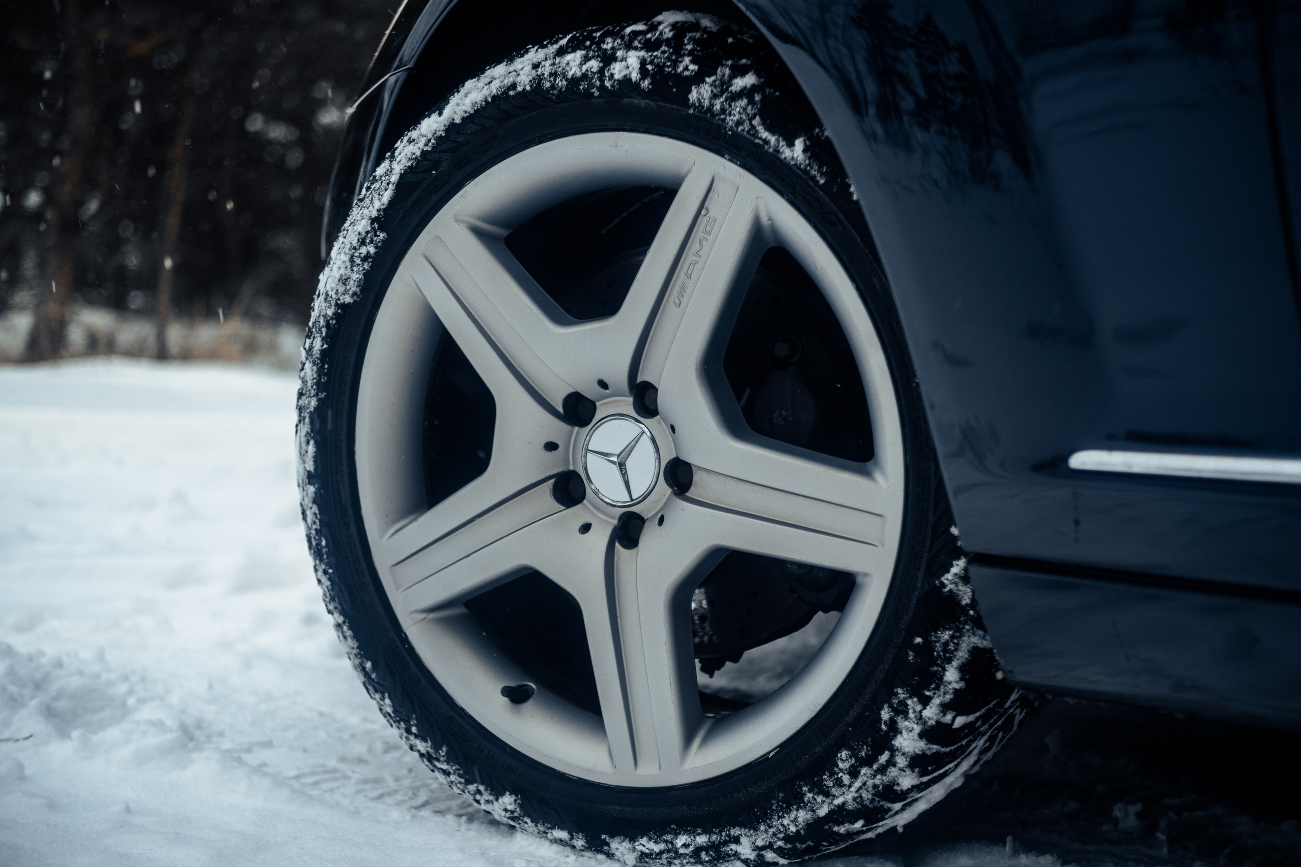 Автомобильная фото-сессия Mercedes-Benz S-class W221 в Калуге