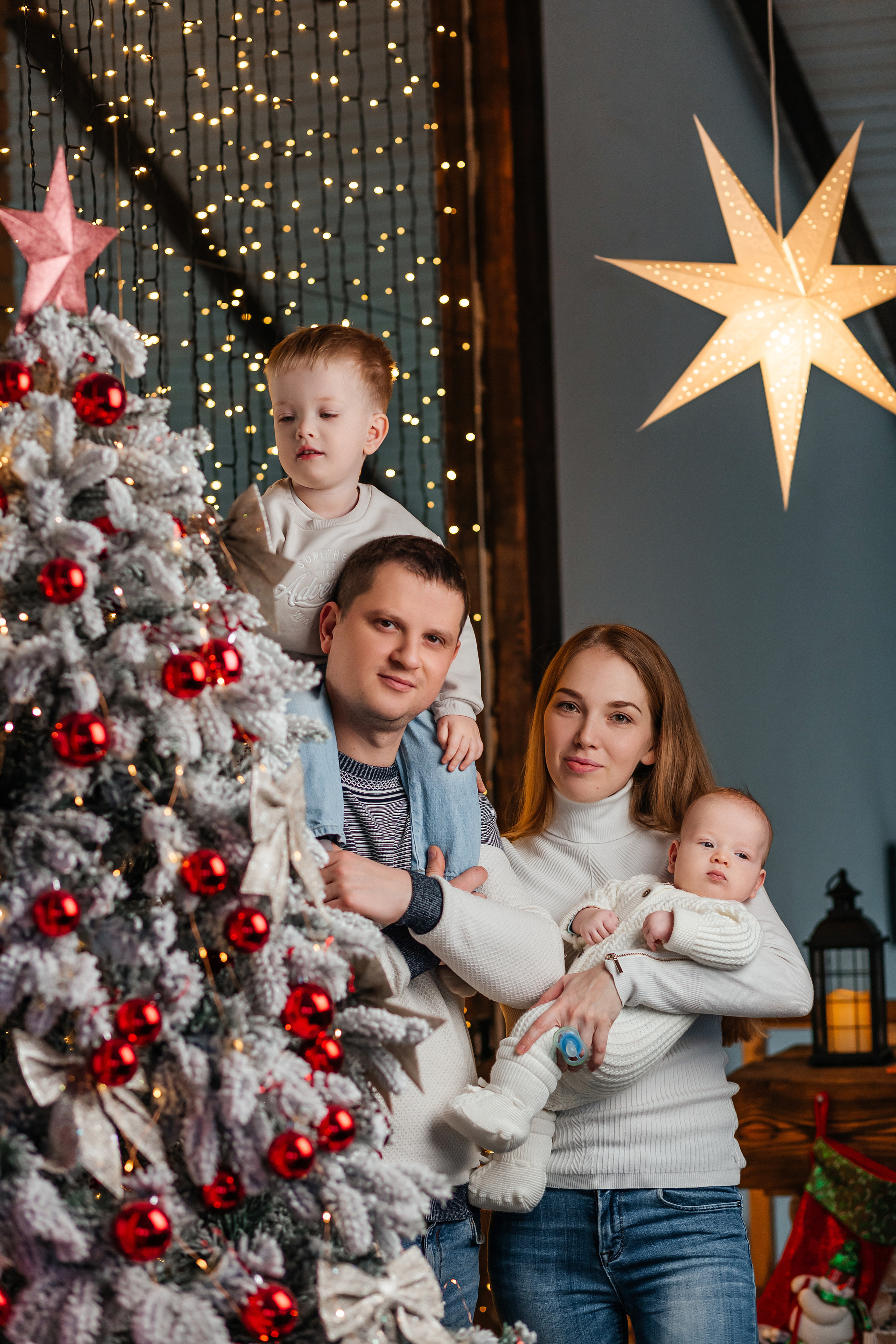 Семейная фотосессия Марины, Сергея и сыночков). Женский фотограф в Оренбурге Ирина Заводчикова