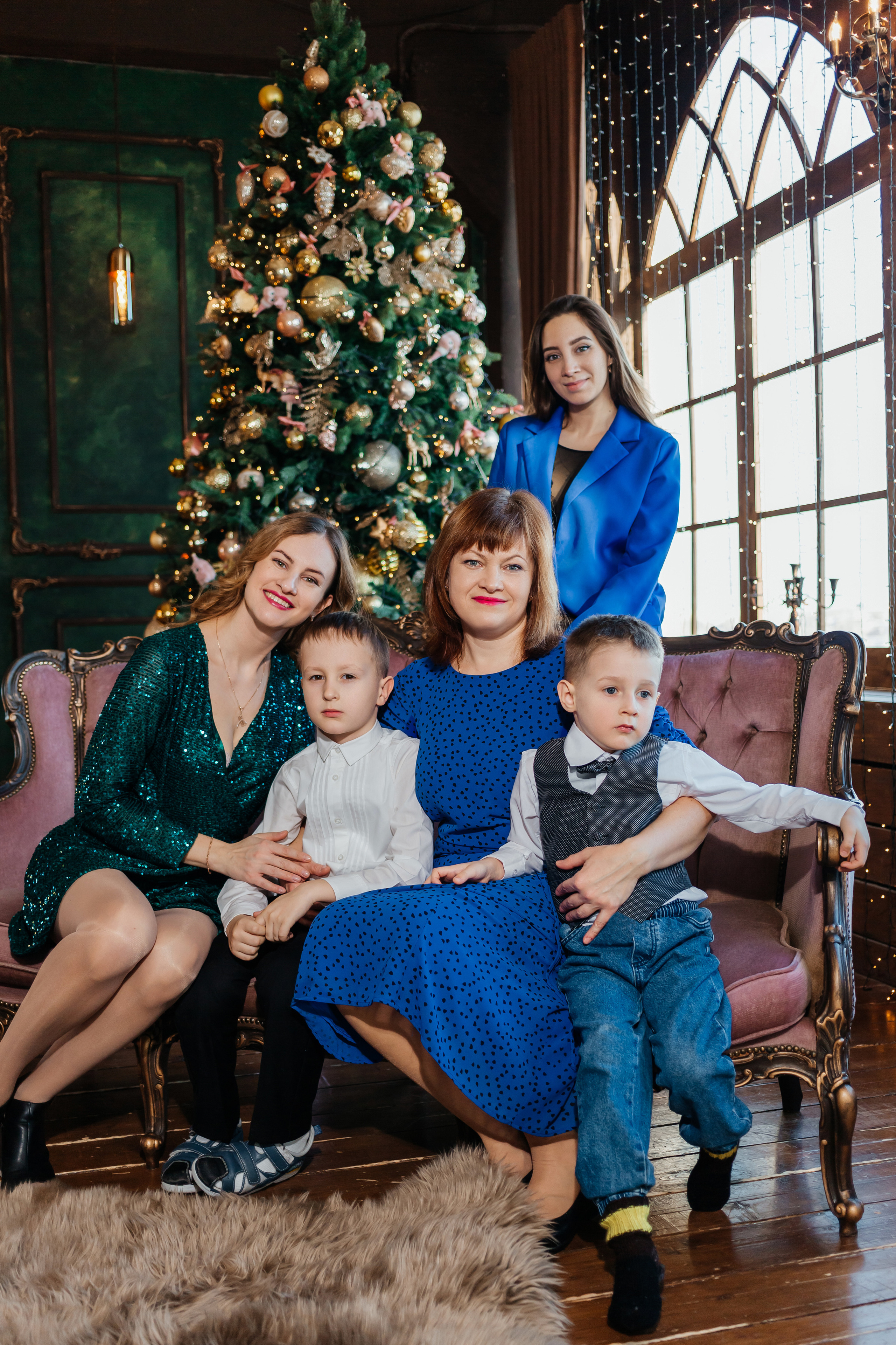 Новогодняя семейная фотосессия Марии. Женский фотограф в Оренбурге Ирина Заводчикова