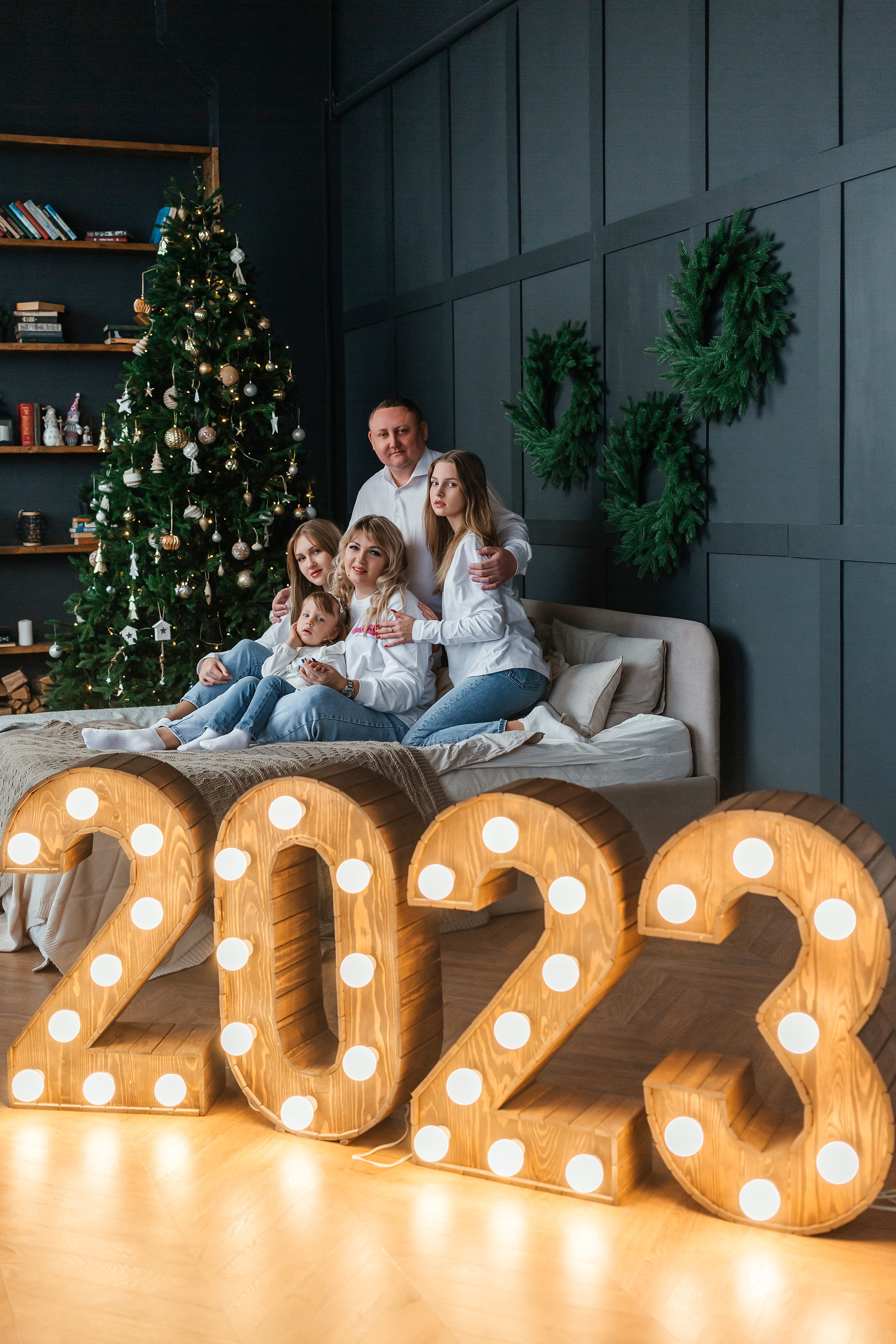 Семейная новогодняя фотосессия Нины. Женский фотограф в Оренбурге Ирина Заводчикова