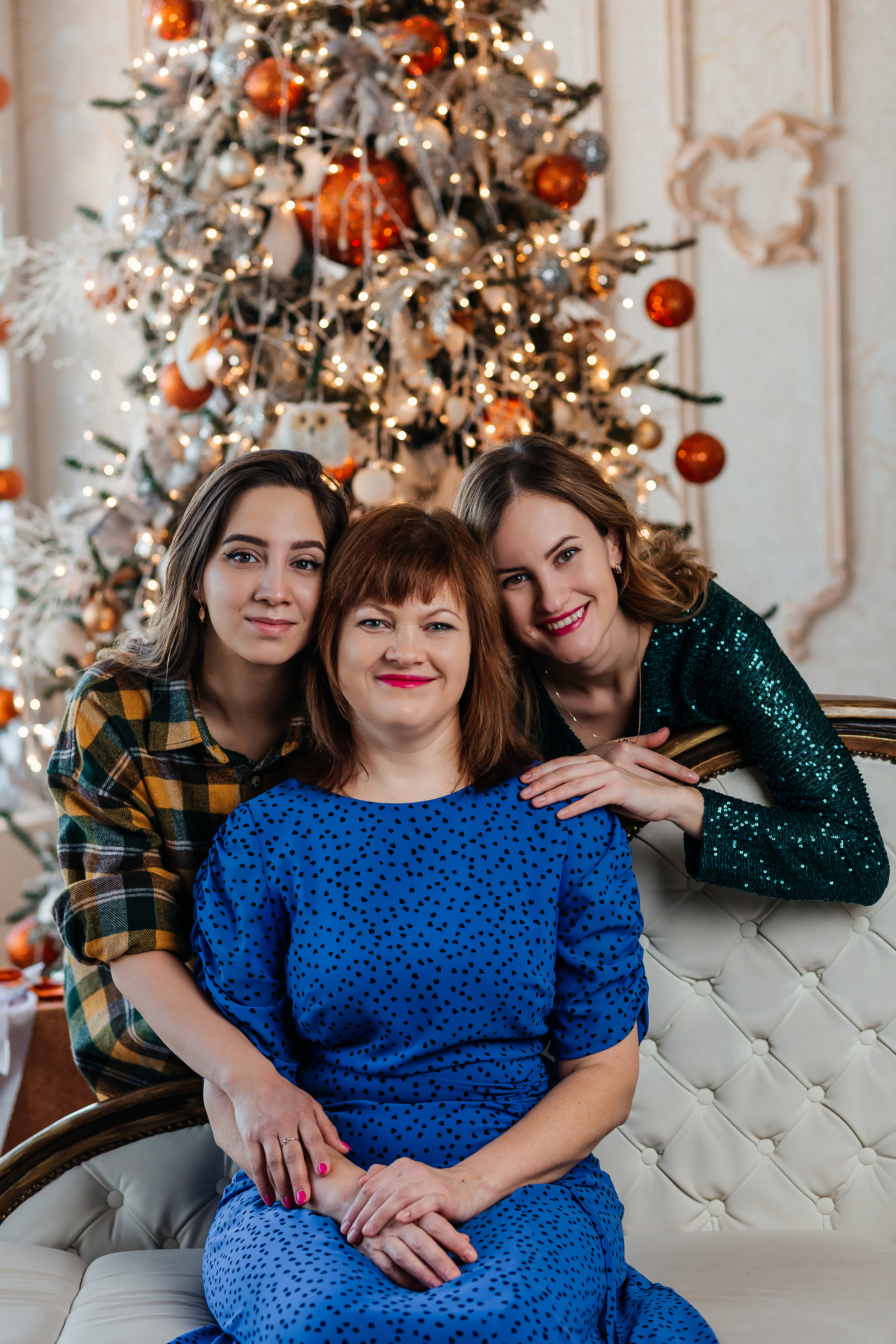 Новогодняя семейная фотосессия Марии. Женский фотограф в Оренбурге Ирина Заводчикова