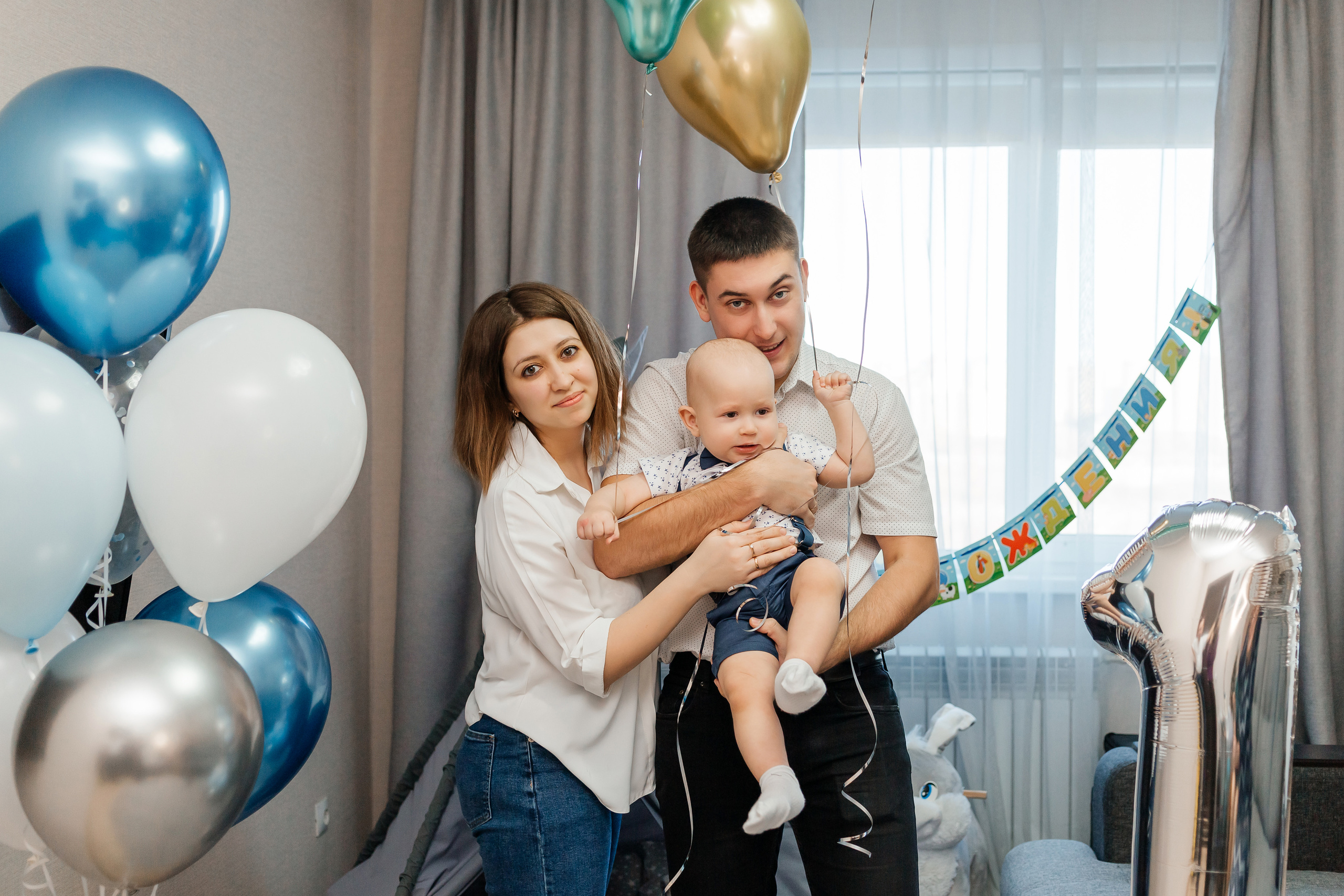 Андрюше 1 годик. Женский фотограф в Оренбурге Ирина Заводчикова