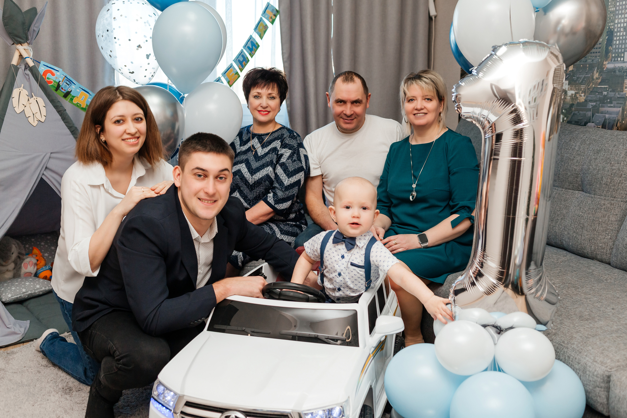 Андрюше 1 годик. Женский фотограф в Оренбурге Ирина Заводчикова