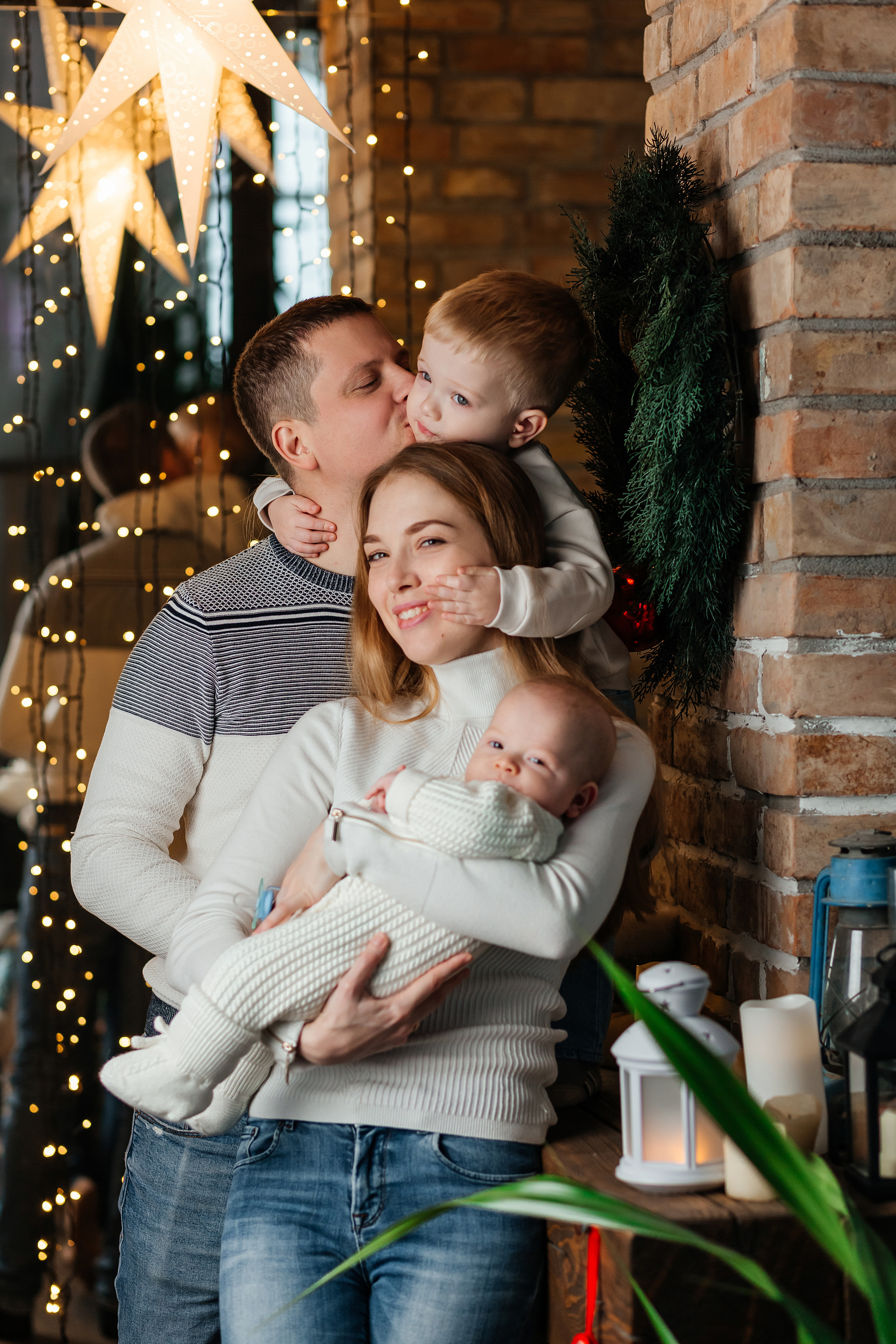 Семейная фотосессия Марины, Сергея и сыночков). Женский фотограф в Оренбурге Ирина Заводчикова