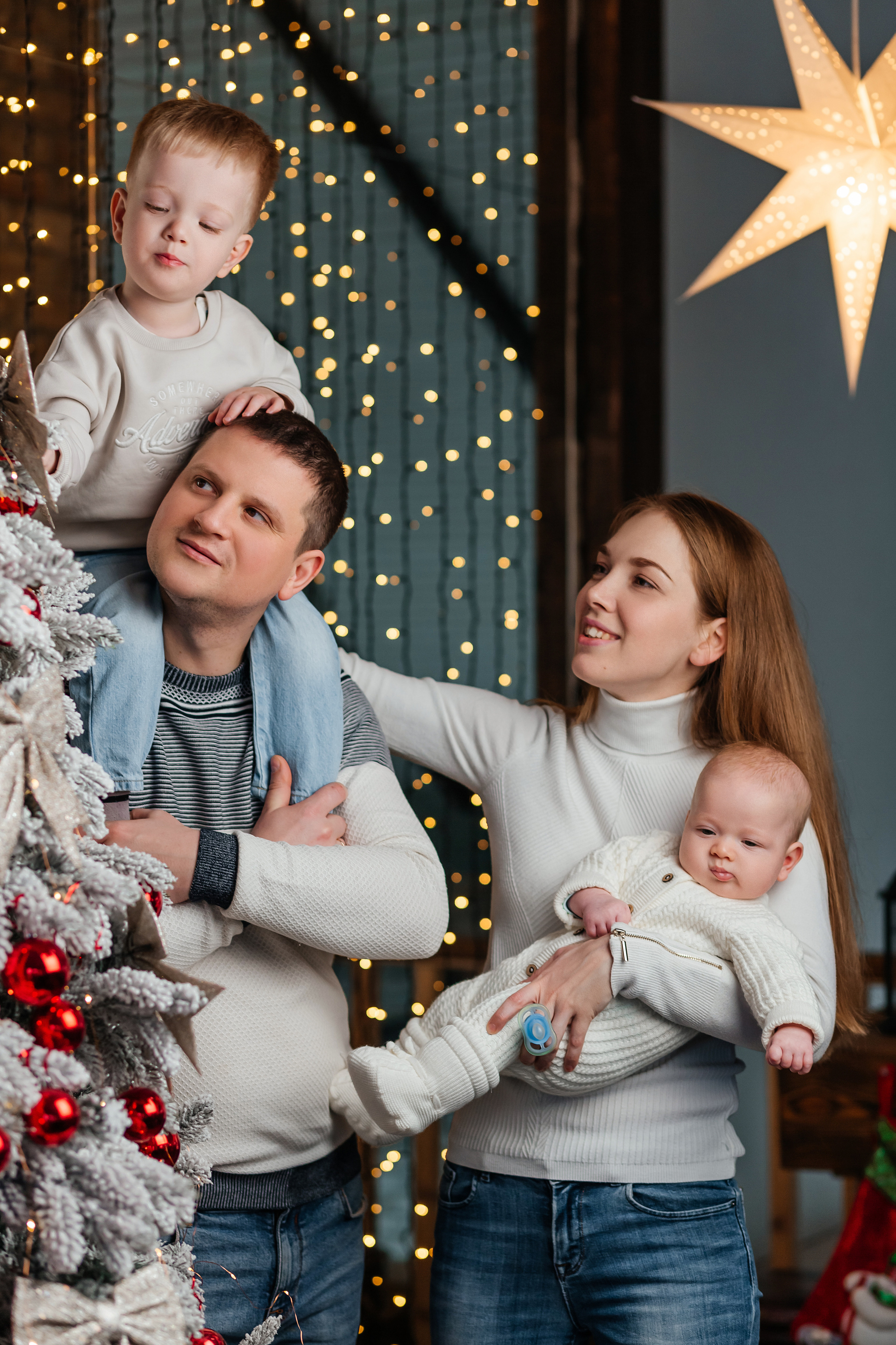Семейная фотосессия Марины, Сергея и сыночков). Женский фотограф в Оренбурге Ирина Заводчикова