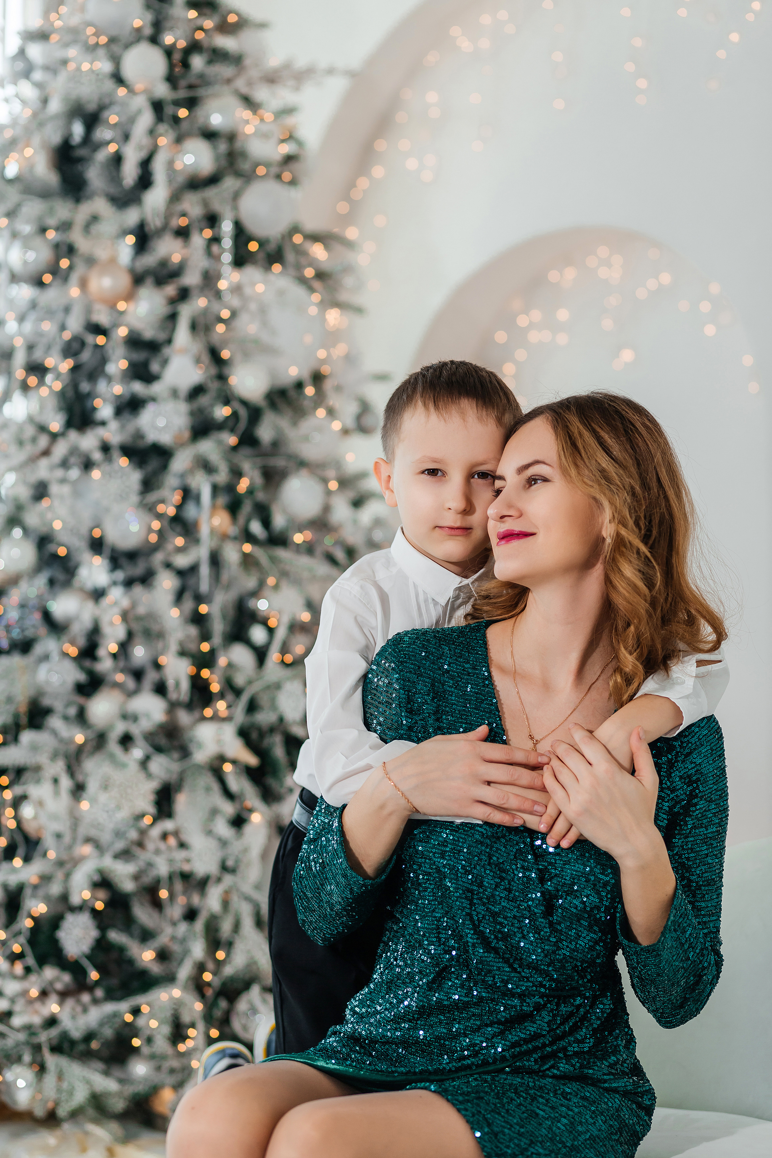 Новогодняя семейная фотосессия Марии. Женский фотограф в Оренбурге Ирина Заводчикова