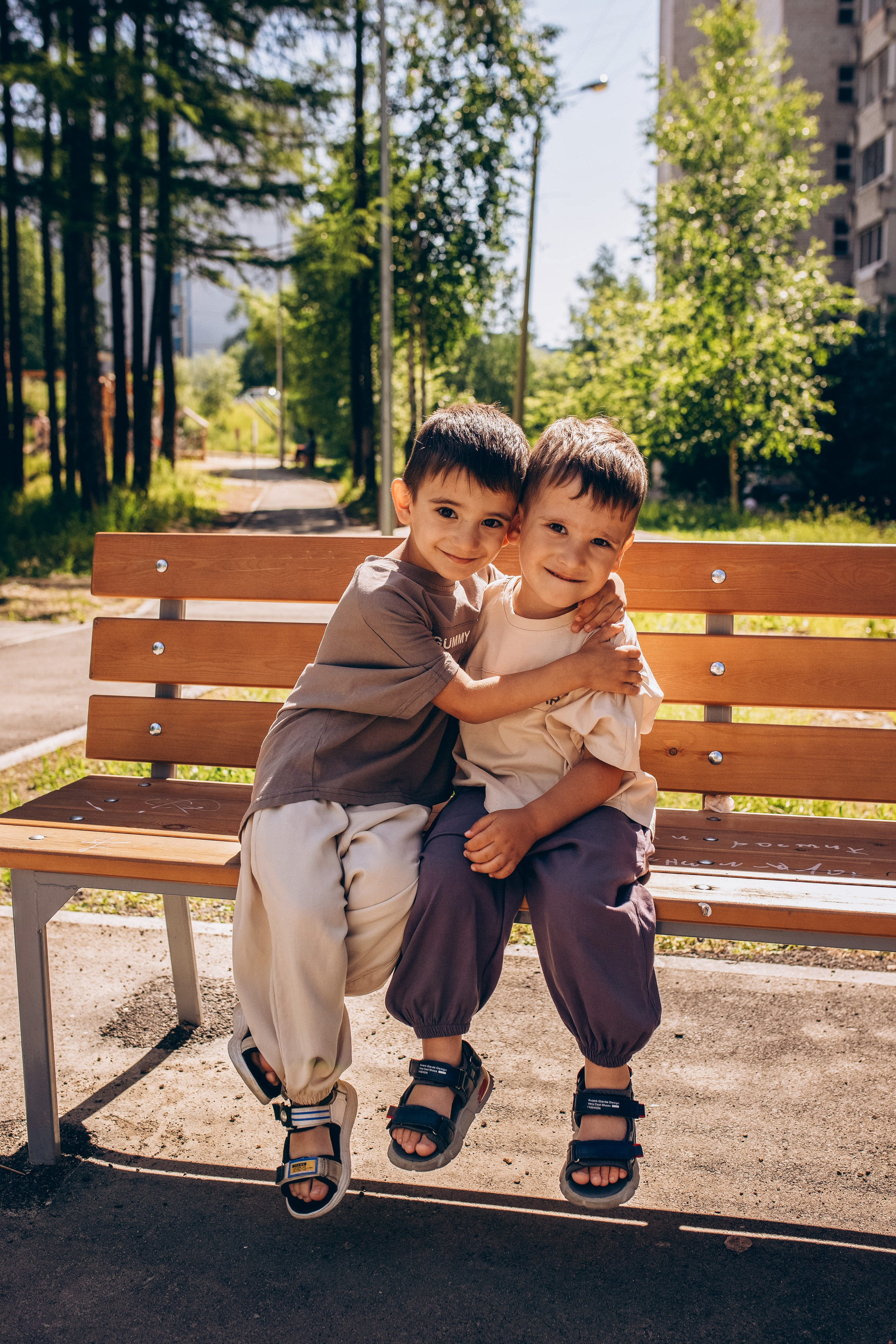 Суренчик и Кирюша. Семейный и детский фотограф город Тында Дарья