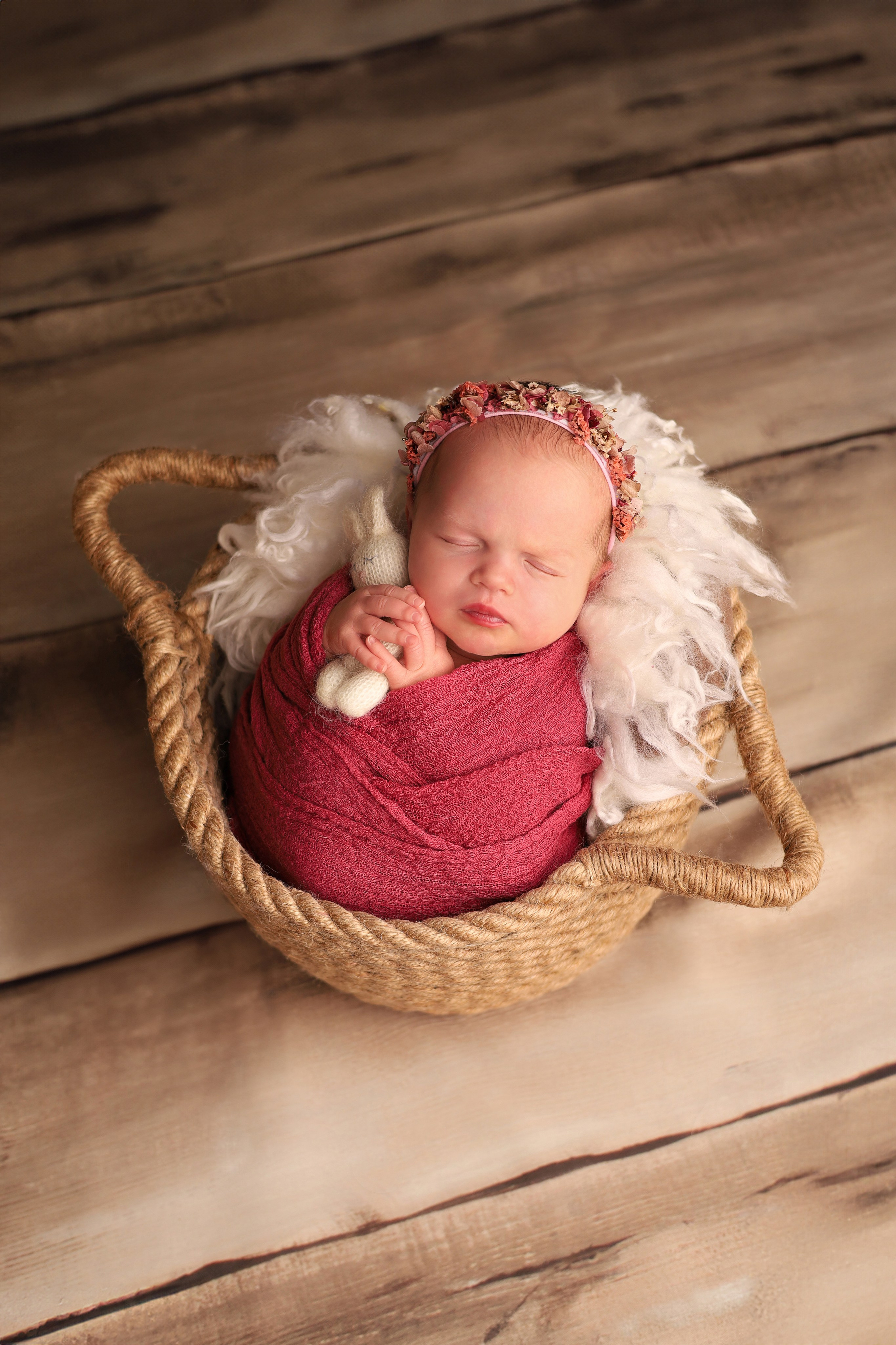 Ньюборн съемка малышки Николь. Детский фотограф новорожденных в Москве и Московской области Анна