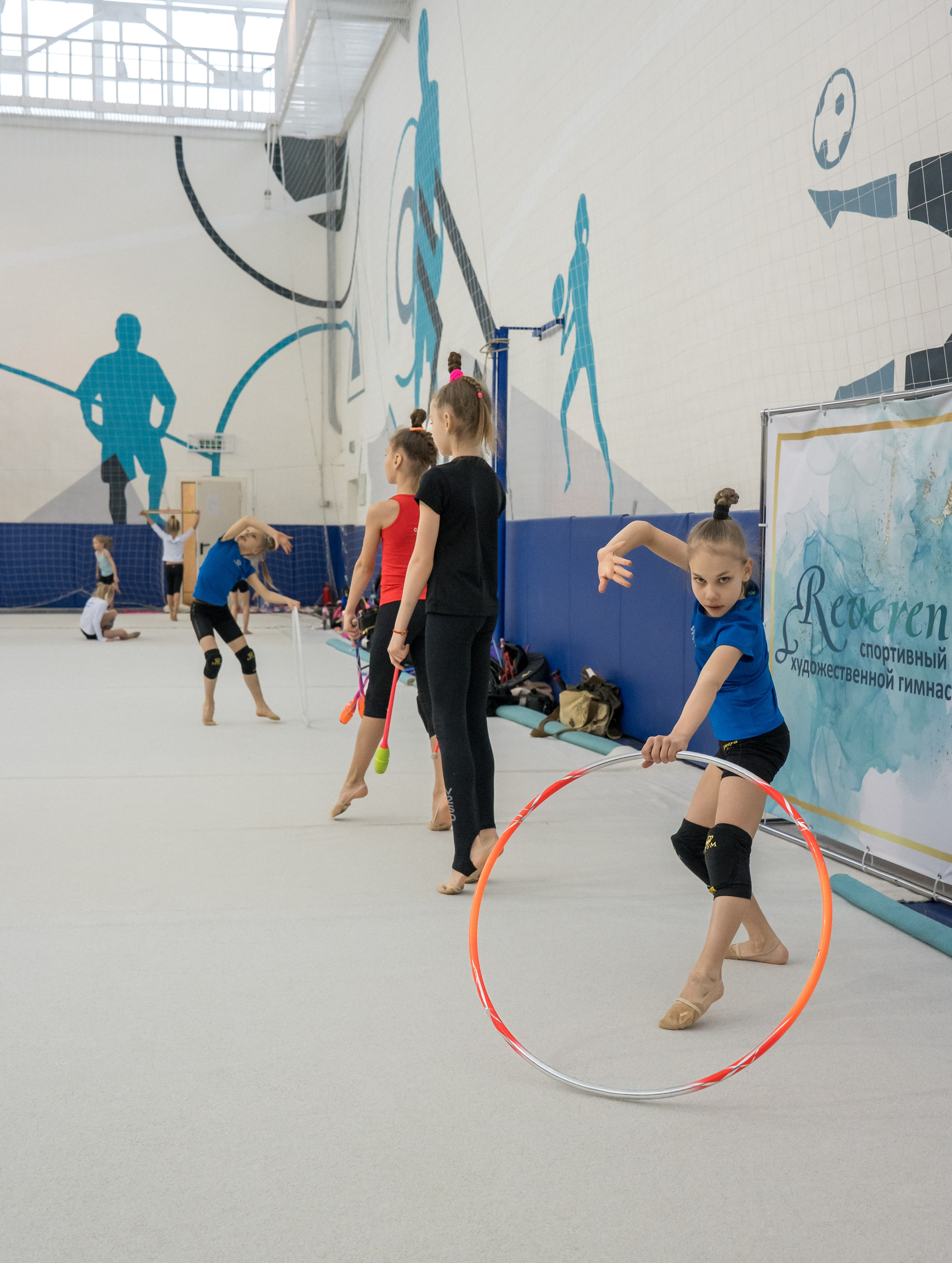 Тренировочный процесс. Художественная гимнастика. Фотограф в Москве