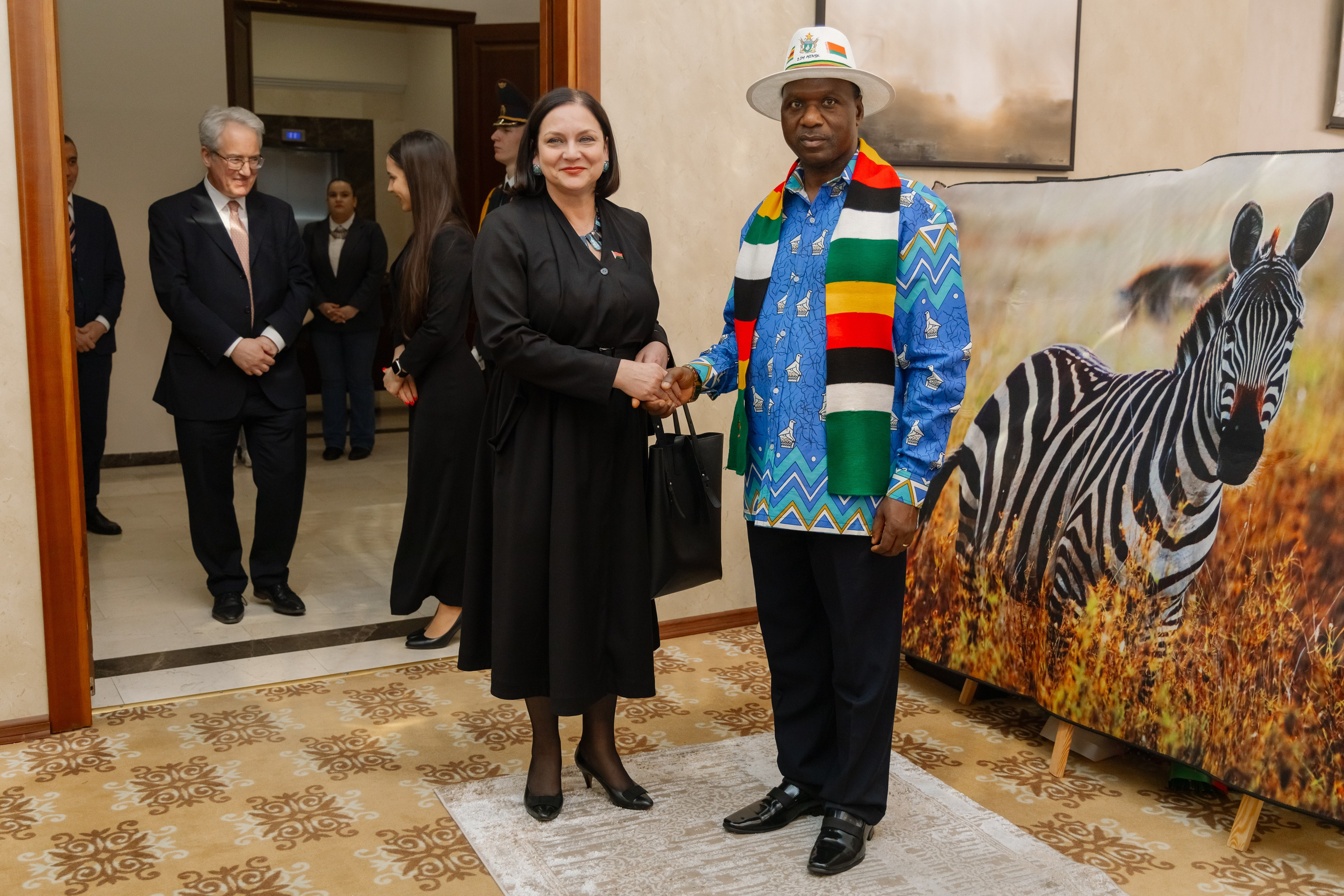 Фотосъемка делегации Посольства Зимбабве в Минске. Свадебный фотограф в Минске/Беларуси Сергей Спиридонов