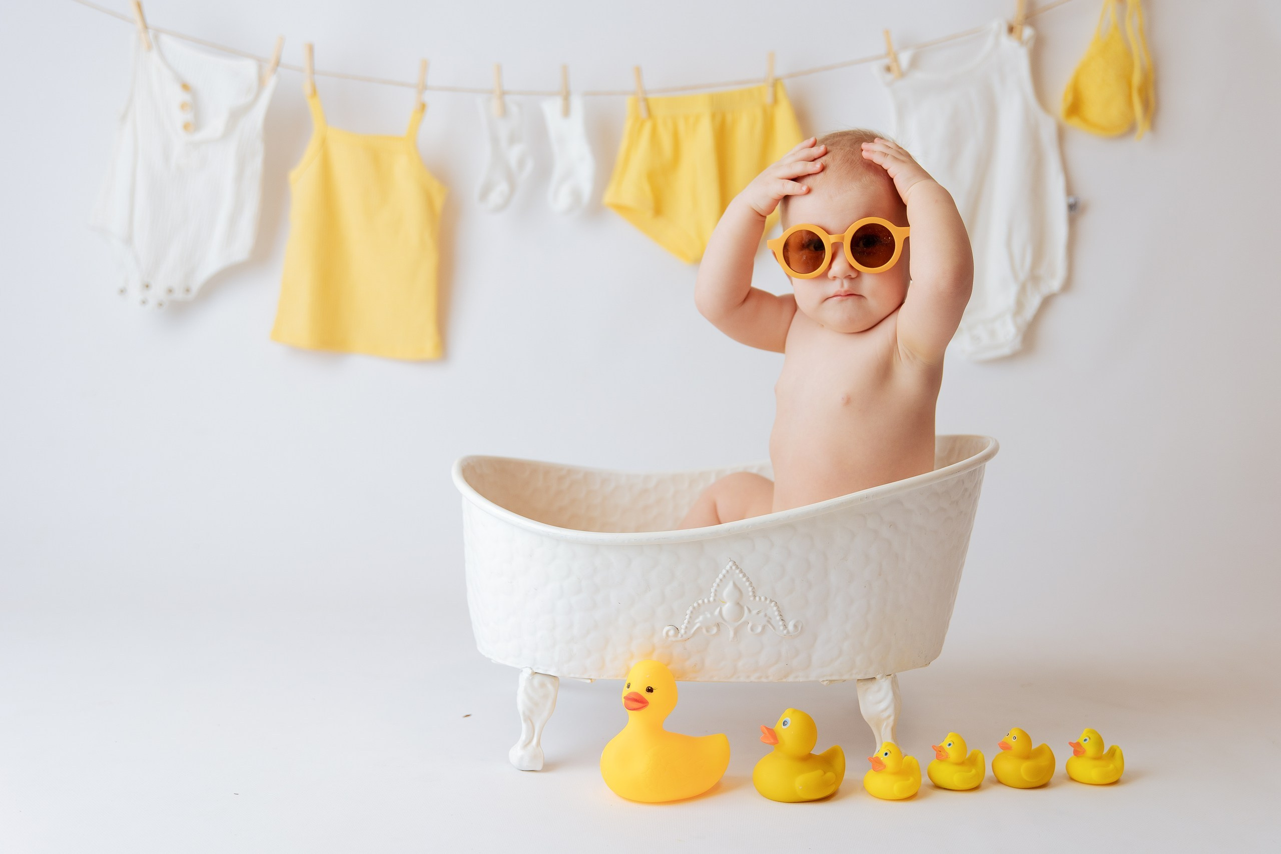 Ванночки. Фотограф беременности, новорожденных Москва. годики под ключ