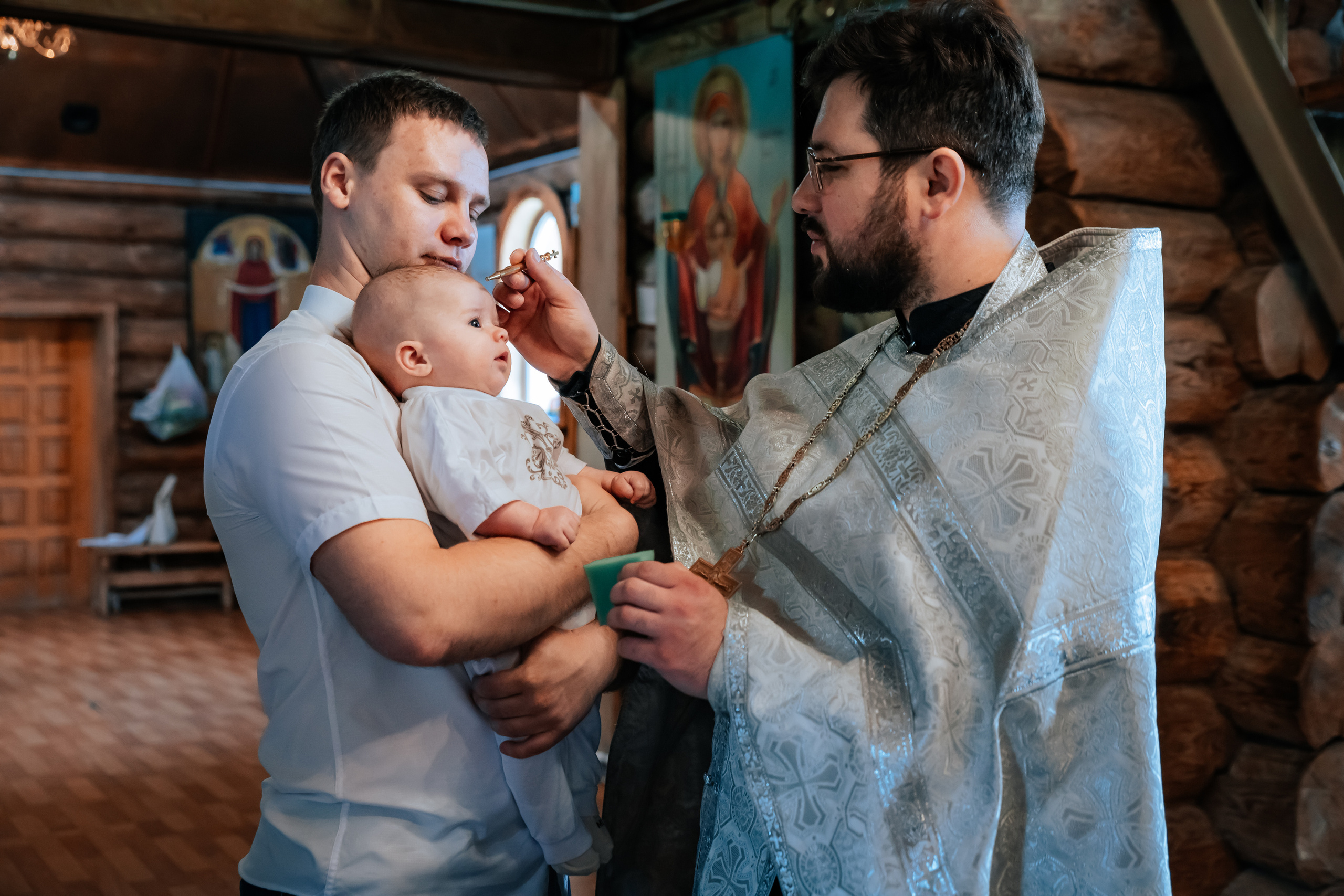 Съемка крещения. Свадебный и семейный фотограф Армавир Левашов Никита