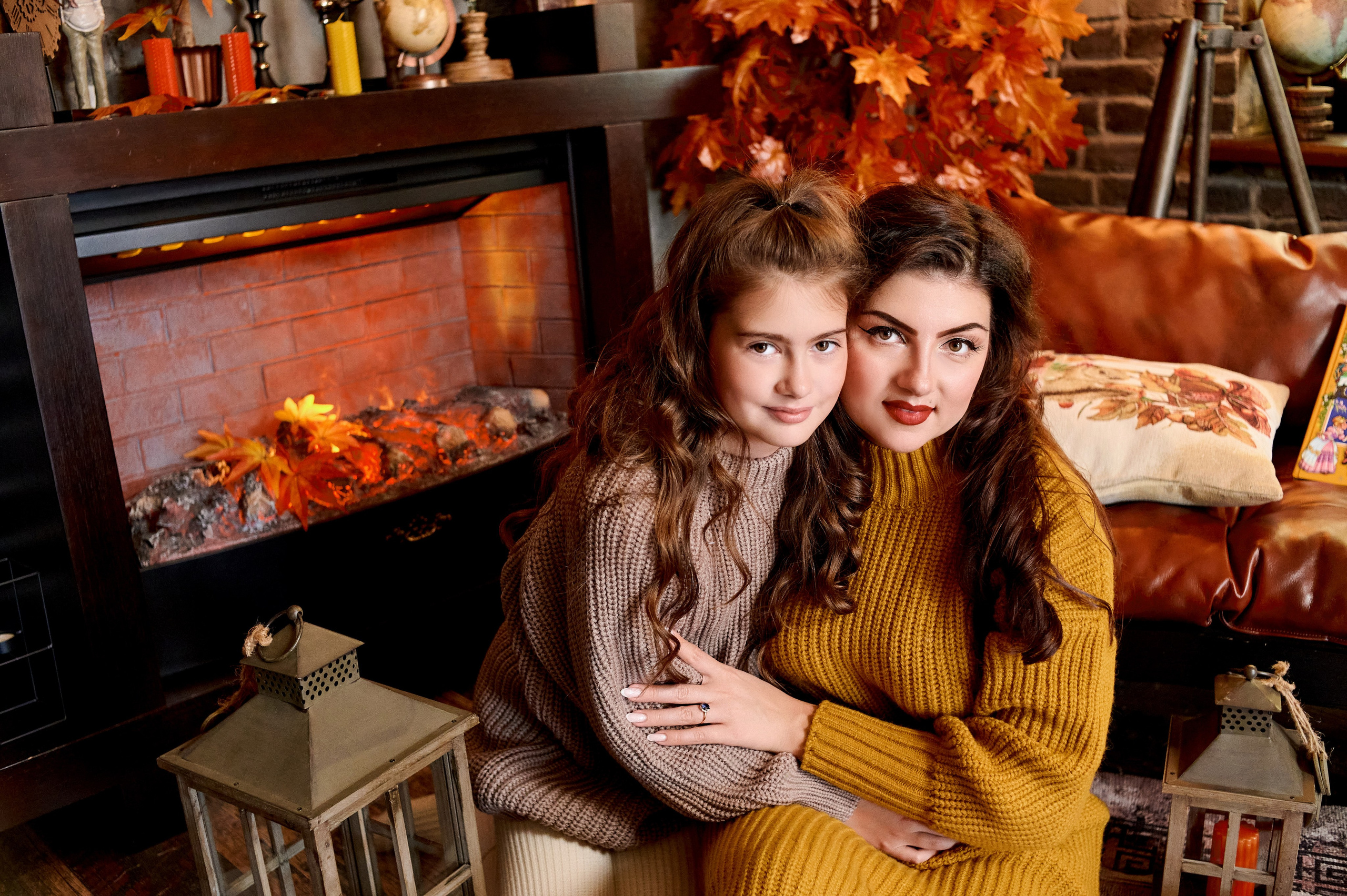 Сказки у камина. Семейный и детский фотограф в г. Ногинске Ангелина Хасанова