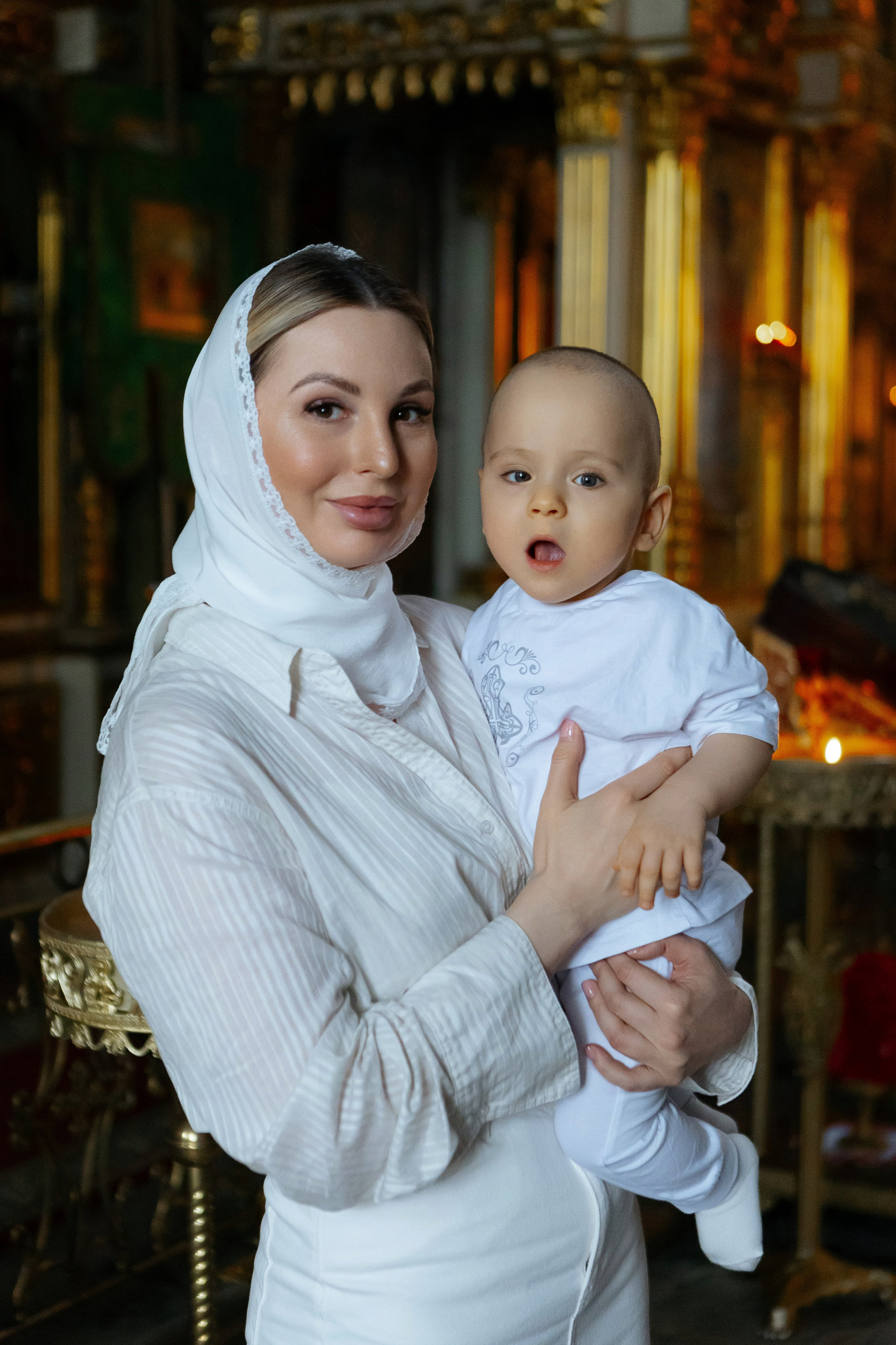 Крещение Даниила. Семейный и детский фотограф в Москве Александра Мак