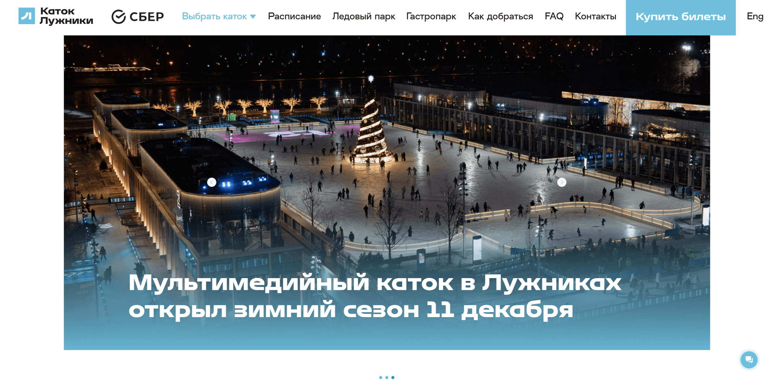 Каток Лужники