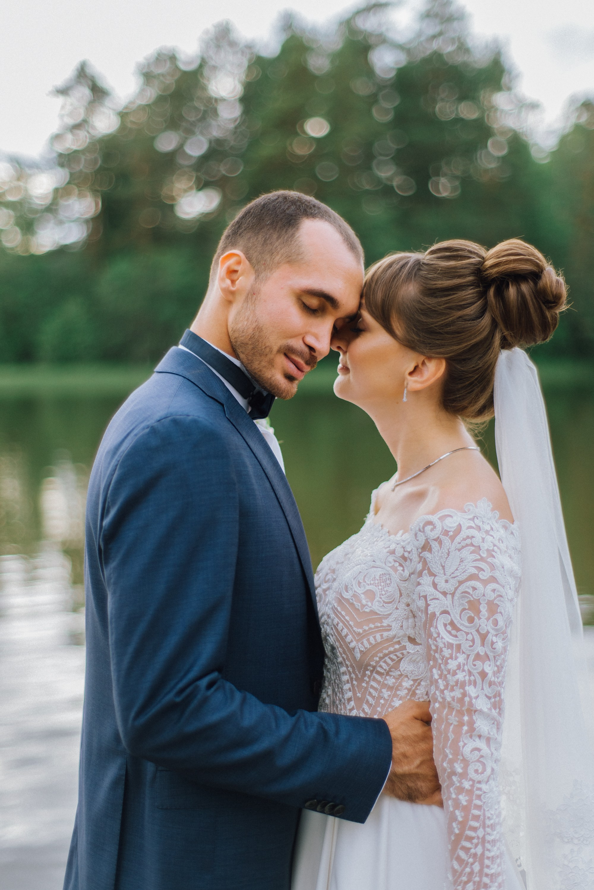 Свадьба на озере. Изящная фотография | Ксения Милушкина