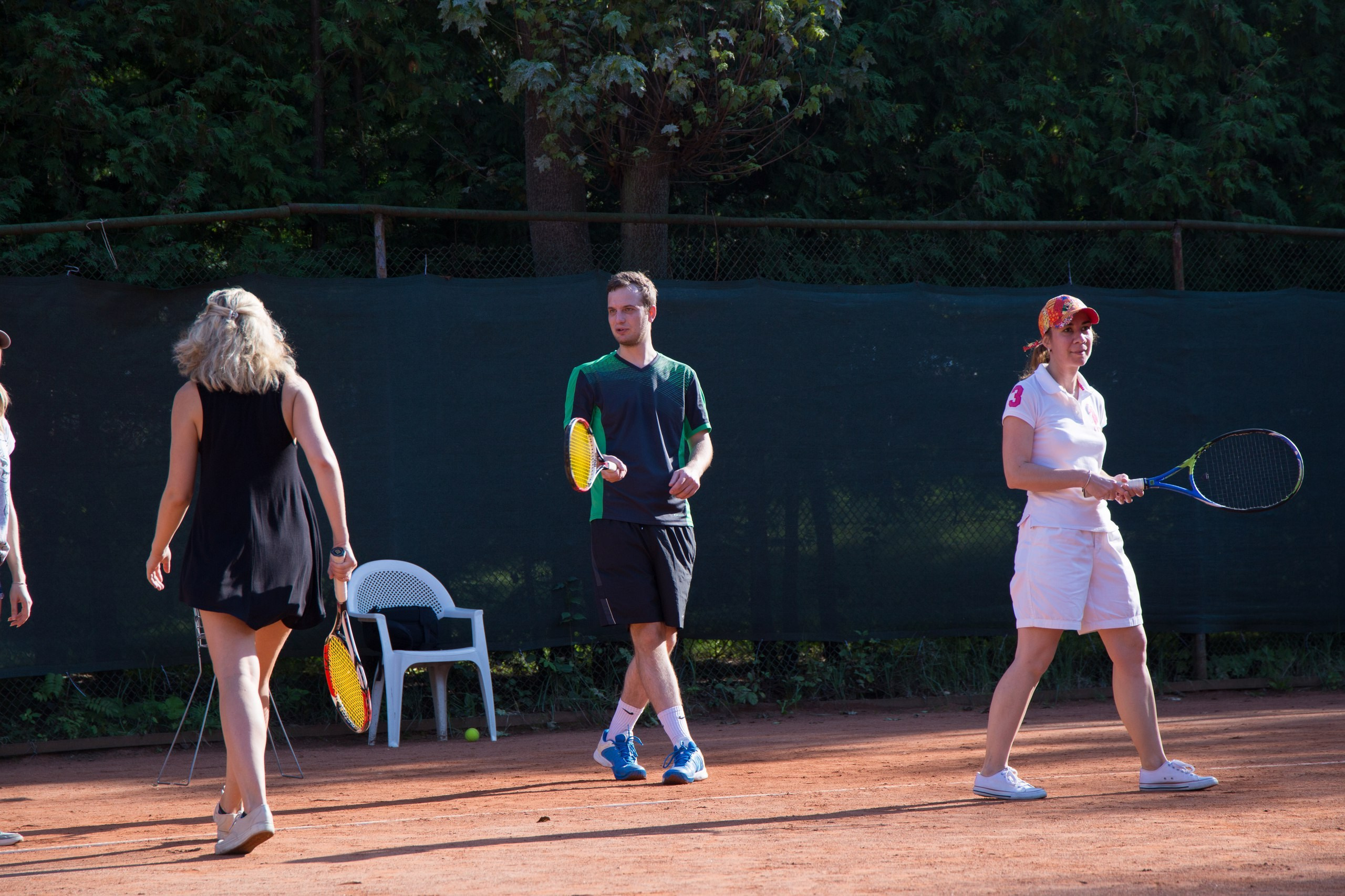 Мастер-класс по теннису | 21.08.2016. Галерея Фантим