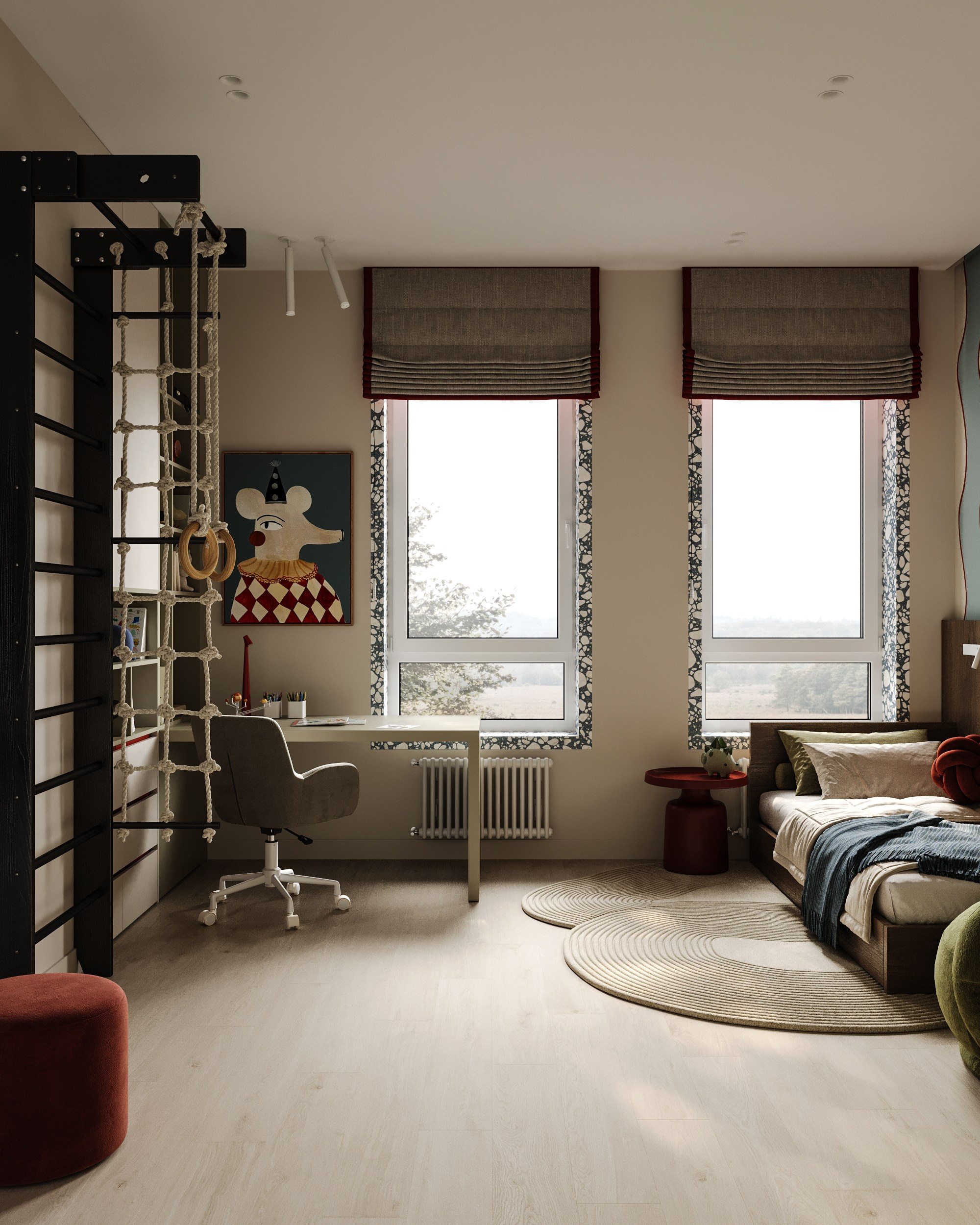 Детская ЖК «Аристократ». 3D визуализация интерьера Надежда Соколова