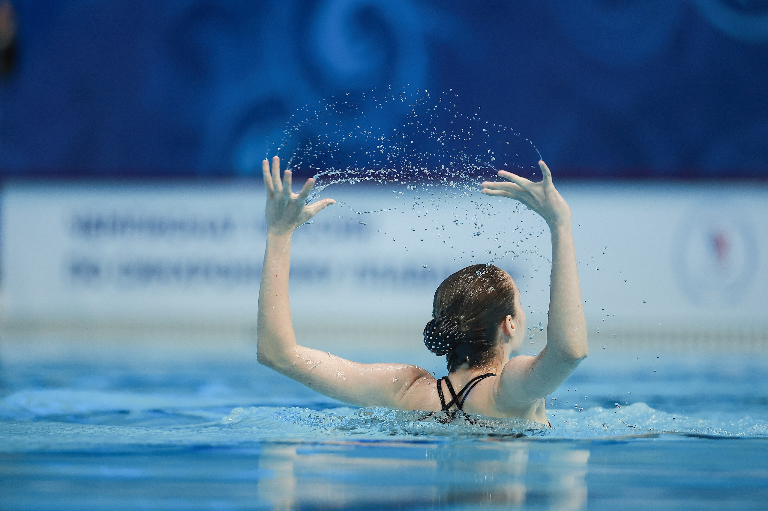 Чемпионат России по синхронному плаванию. Спортивный репортажный фотограф Казань Нафис Сиразетдинов