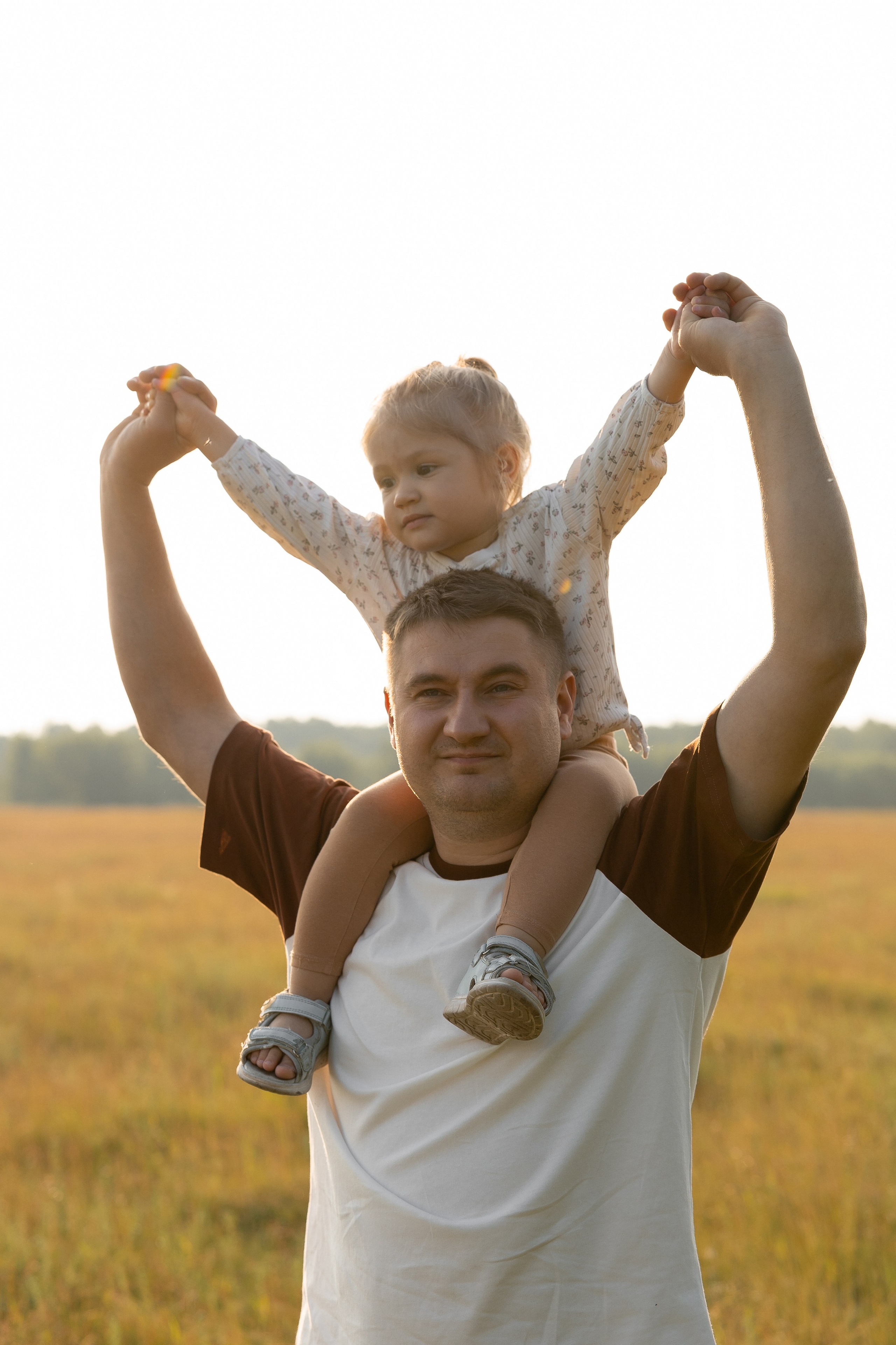 В поле. Семейный и свадебный фотограф в Челябинске Мария Леонтьева