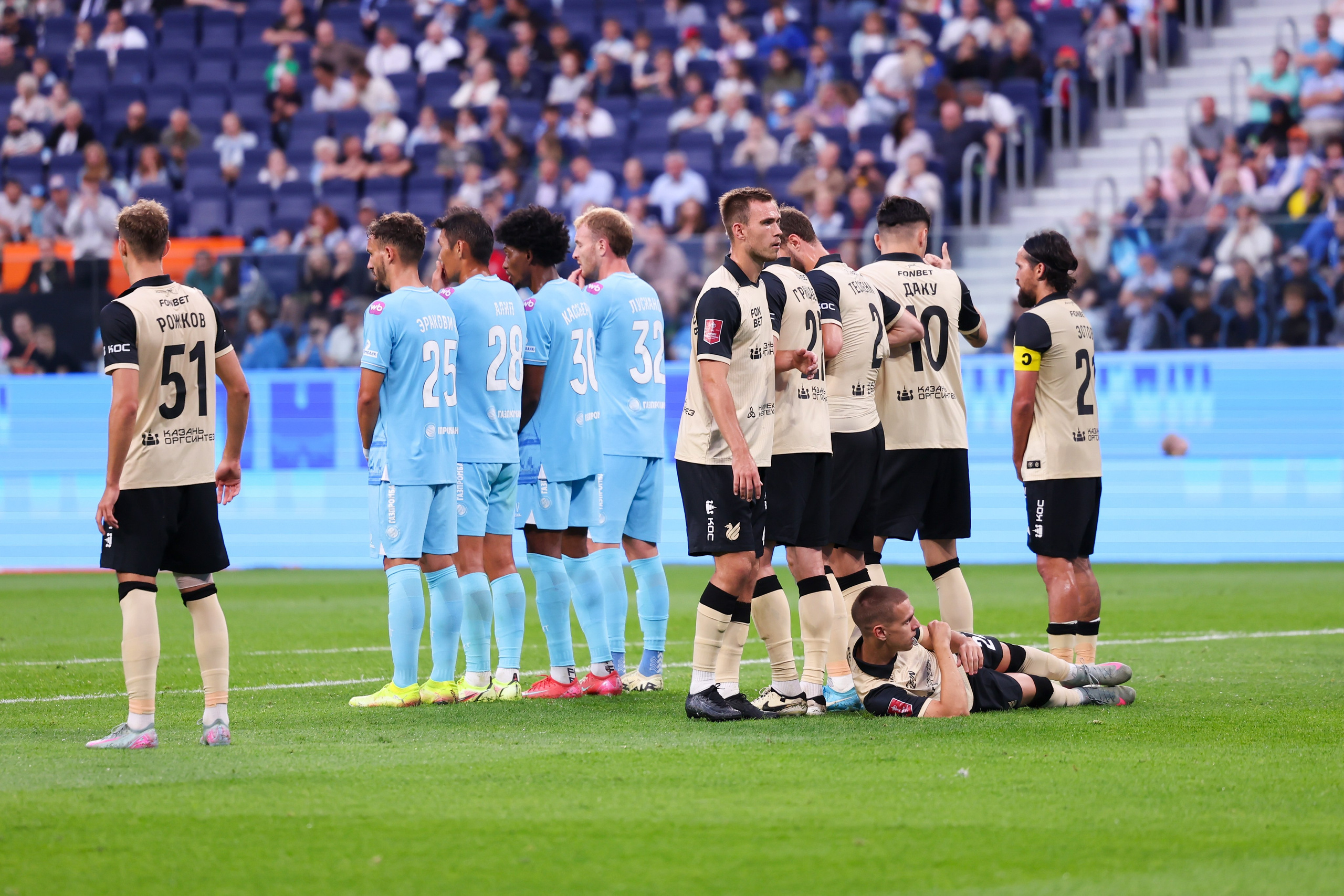 ФК Зенит — ФК Рубин Кубок России 2025/26 12.08.2025. Спортивный и репортажный фотограф Антон Тереханов