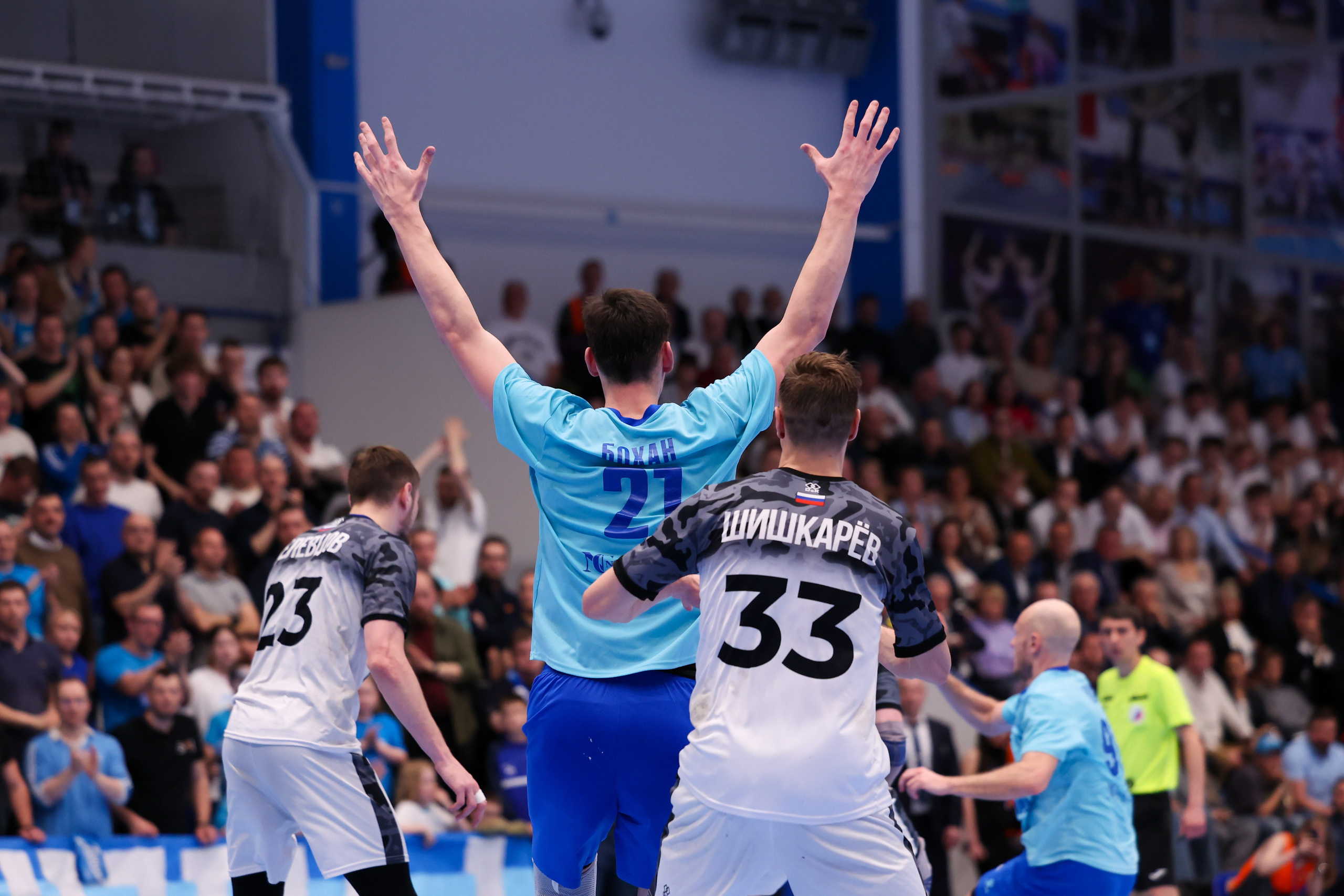 ГК Зенит — ГК ЦСКА финал ЧР2024/25 3 игра 28.05.2025. Спортивный и репортажный фотограф Антон Тереханов