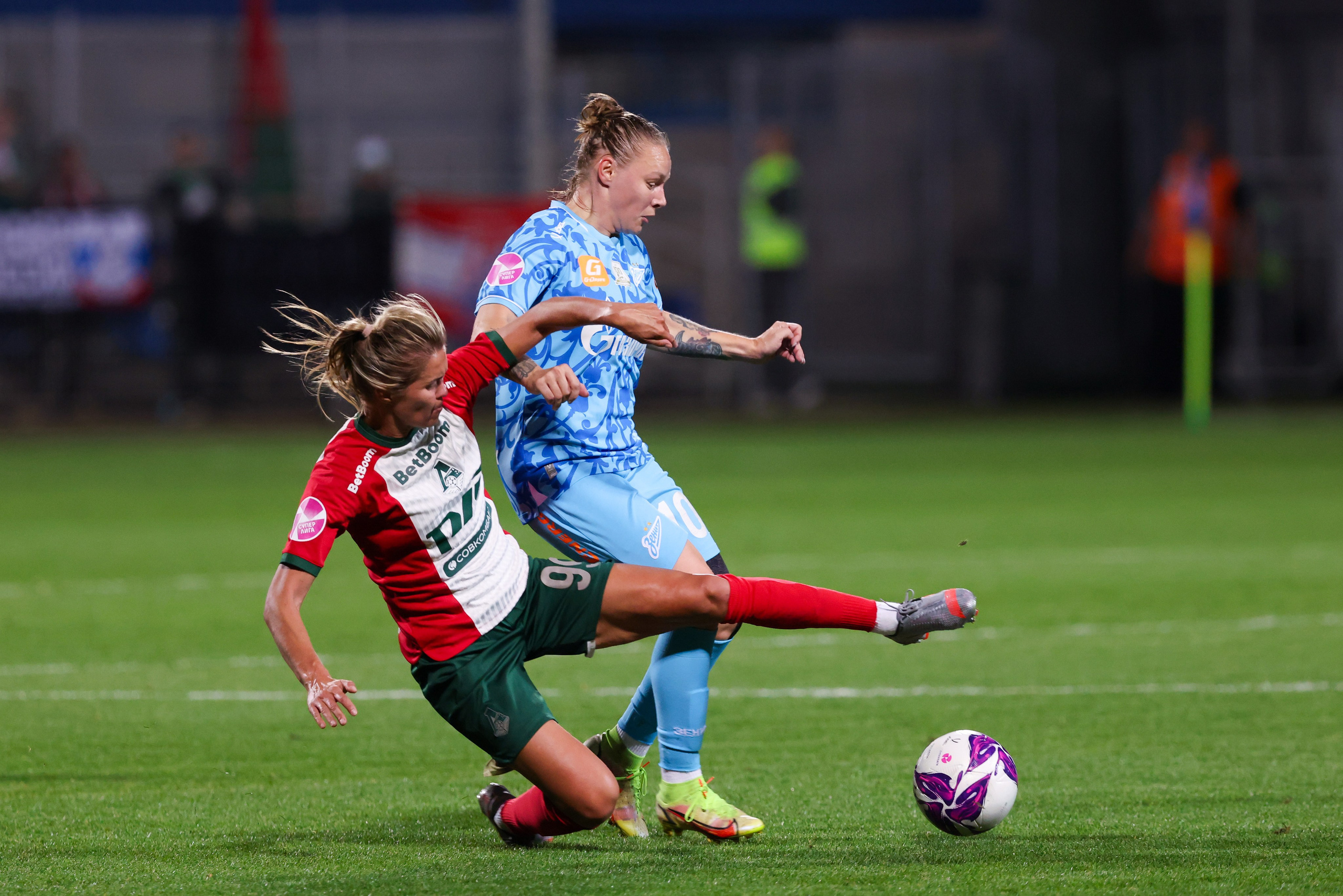 ЖФК «Зенит» — ЖФК «Локомотив» Москва Winline Кубок России 13.09.2025. Спортивный и репортажный фотограф Антон Тереханов