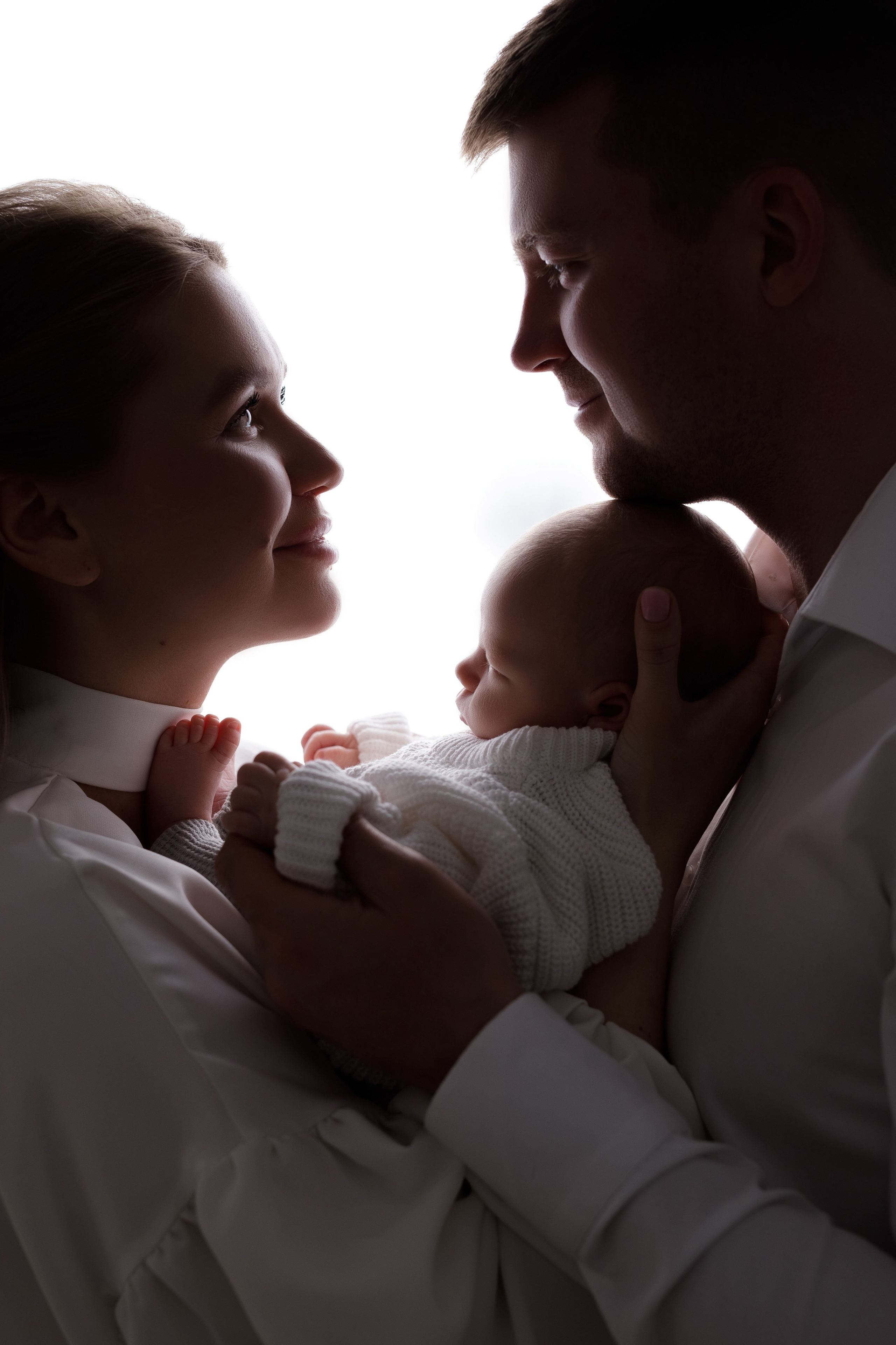 Семейные кадры newborn. Фотограф новорожденных в Ярославле Ольга Зимина