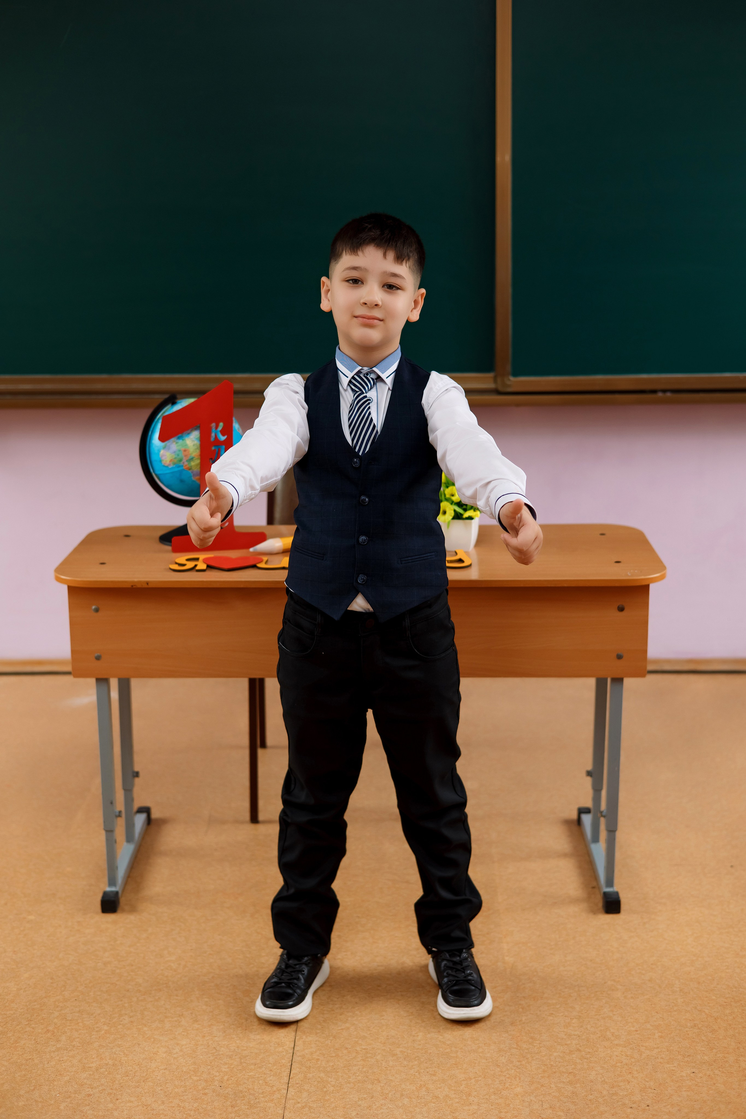 1 класс 1 школа. Фотограф Любовь Корниенко, Примоский край