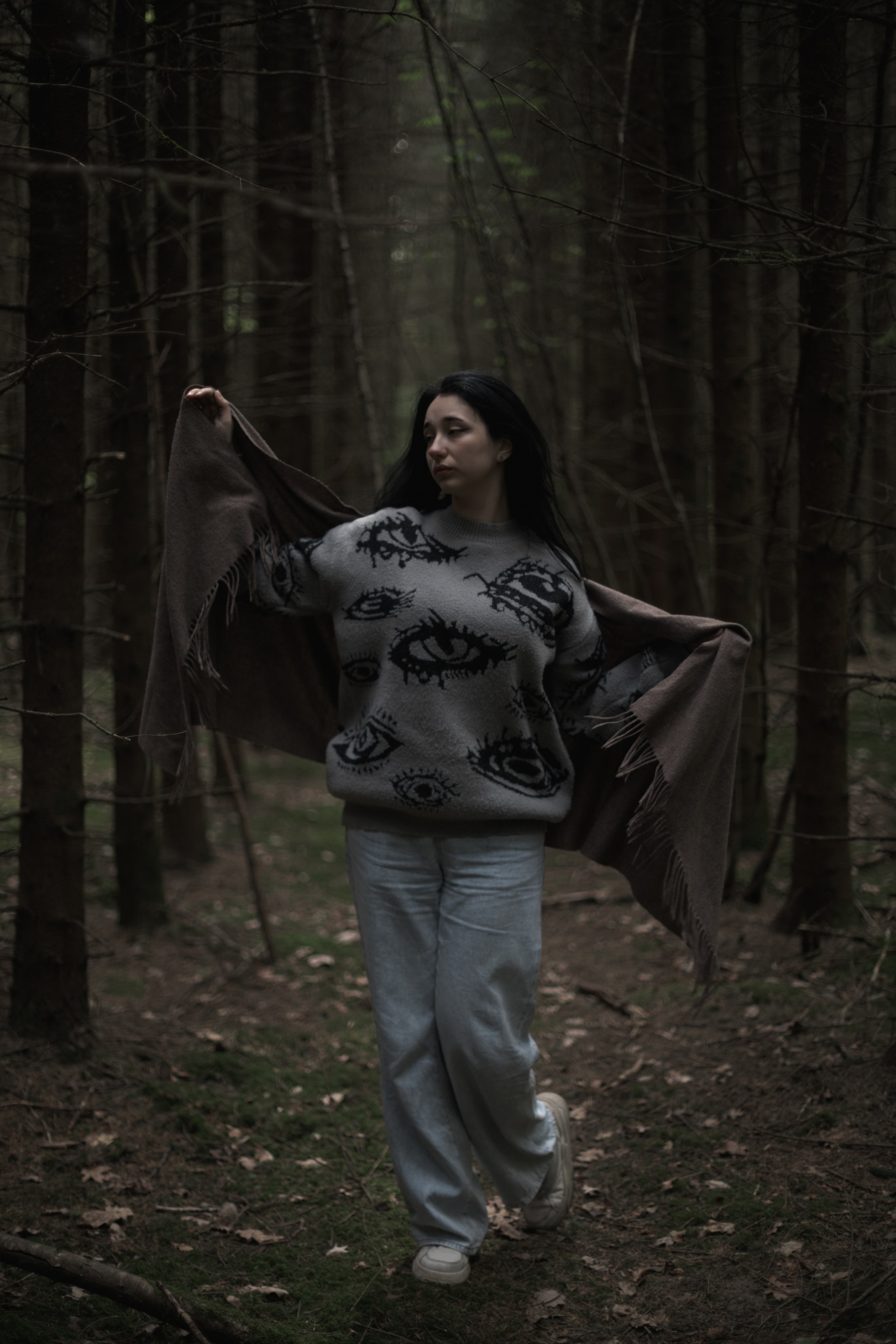 Полина Л — (Лесной массив). — Digital Noise —