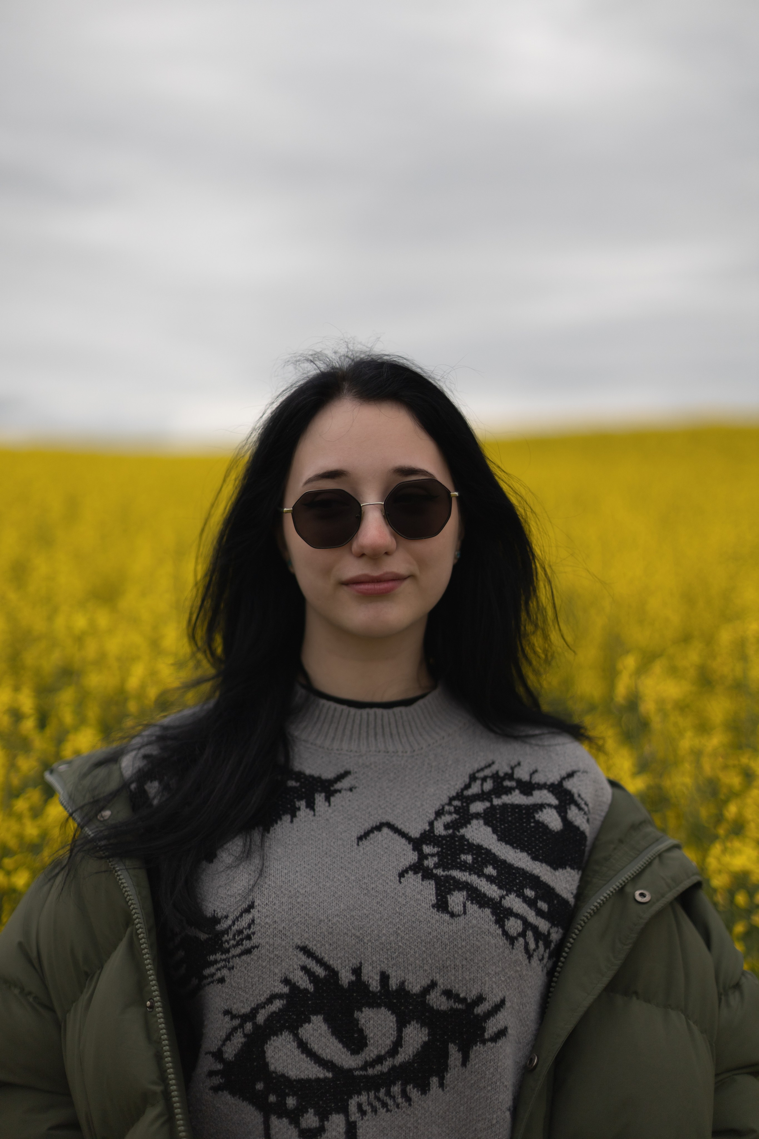 Полина Л — (Рапсовое поле). — Digital Noise —