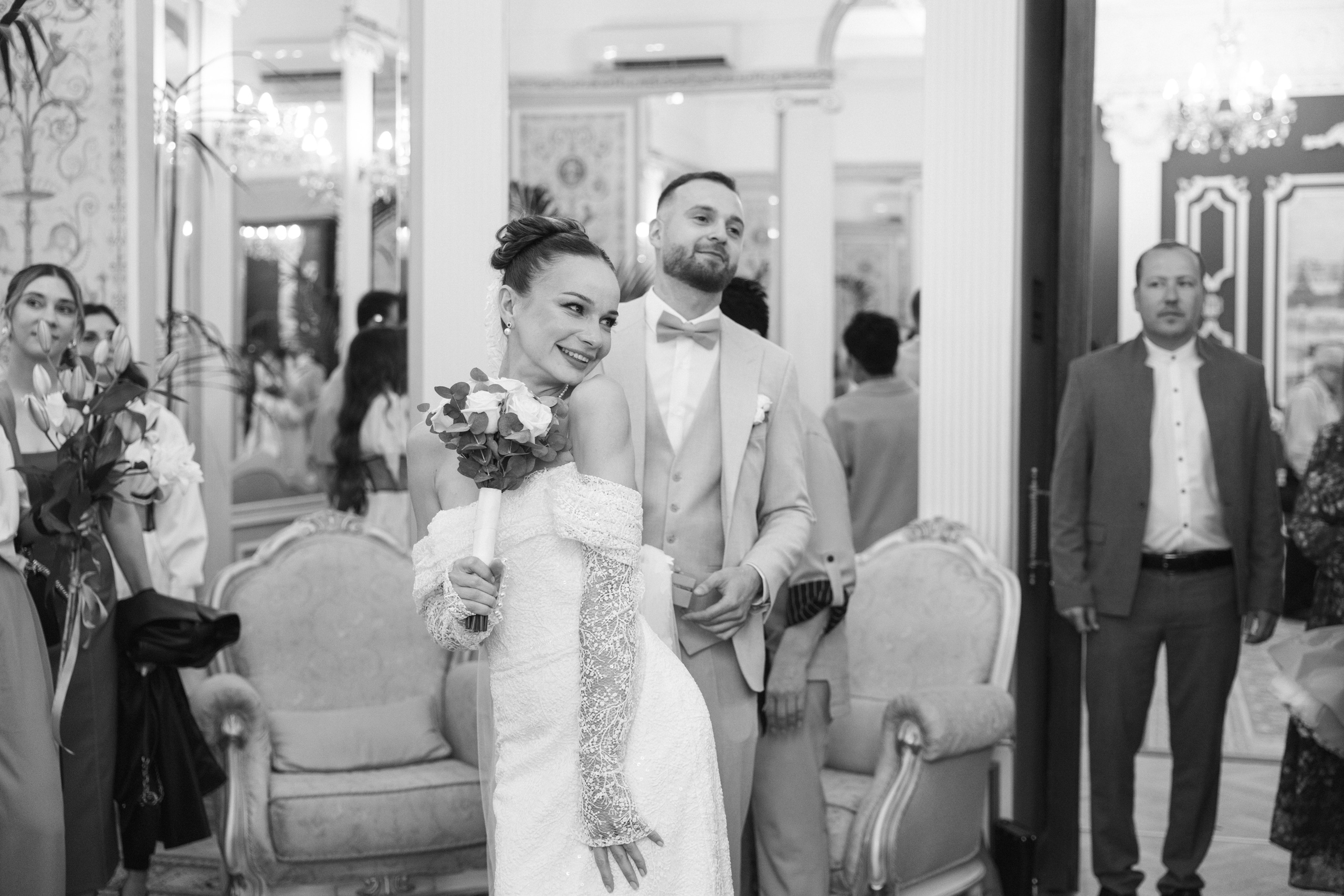 Стильная свадебная фотосессия. Свадебный фотограф в Москве Полина Лелетко