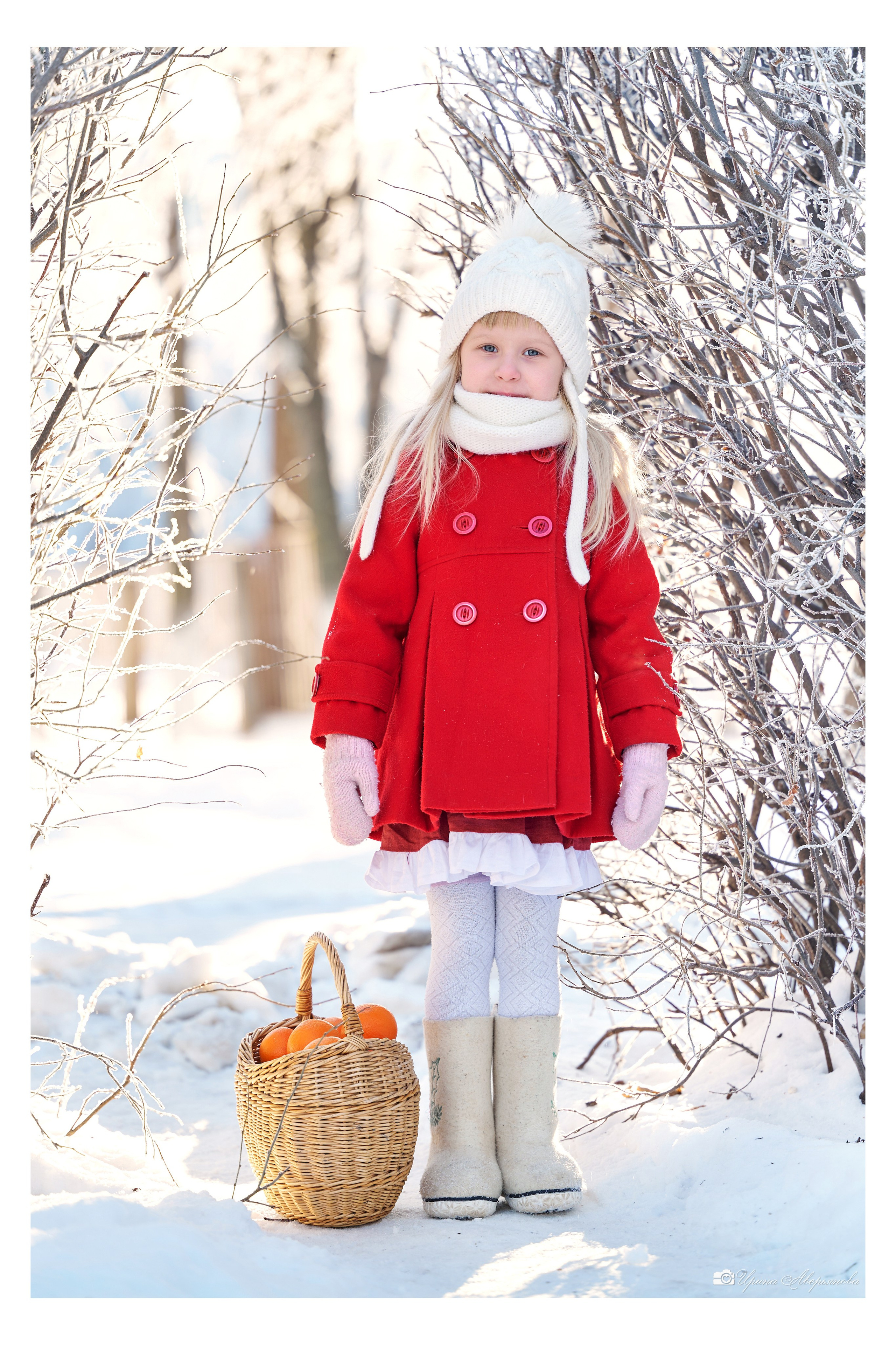 Зимняя уличная экспресс-сфотосессия. Фотограф в Ульяновске Ирина Аверьянова