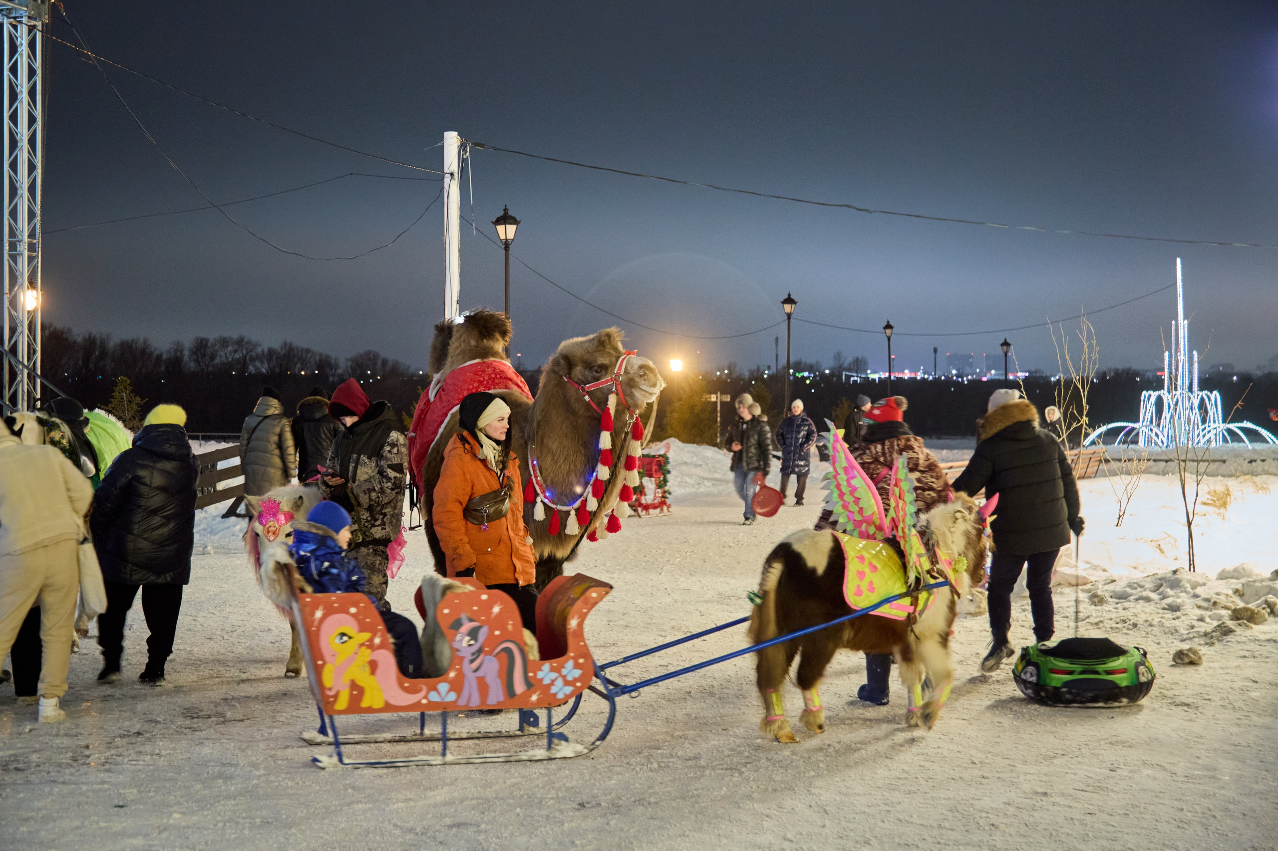Новогодний Омск 2025. Фотограф Омск | Александр Вандеров
