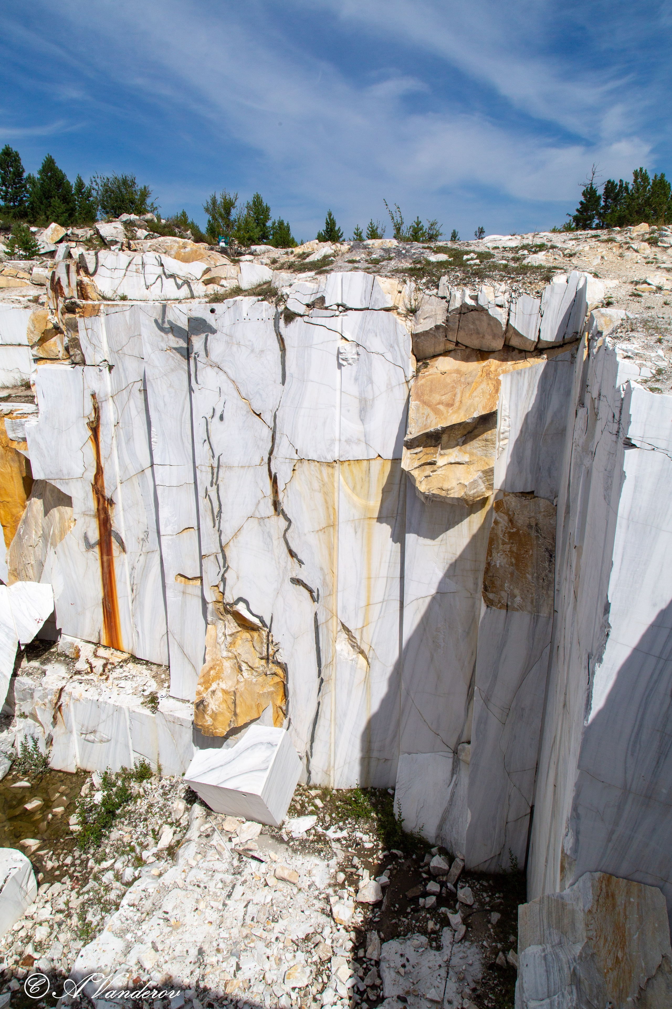 Мраморный карьер. Фотограф Омск | Александр Вандеров
