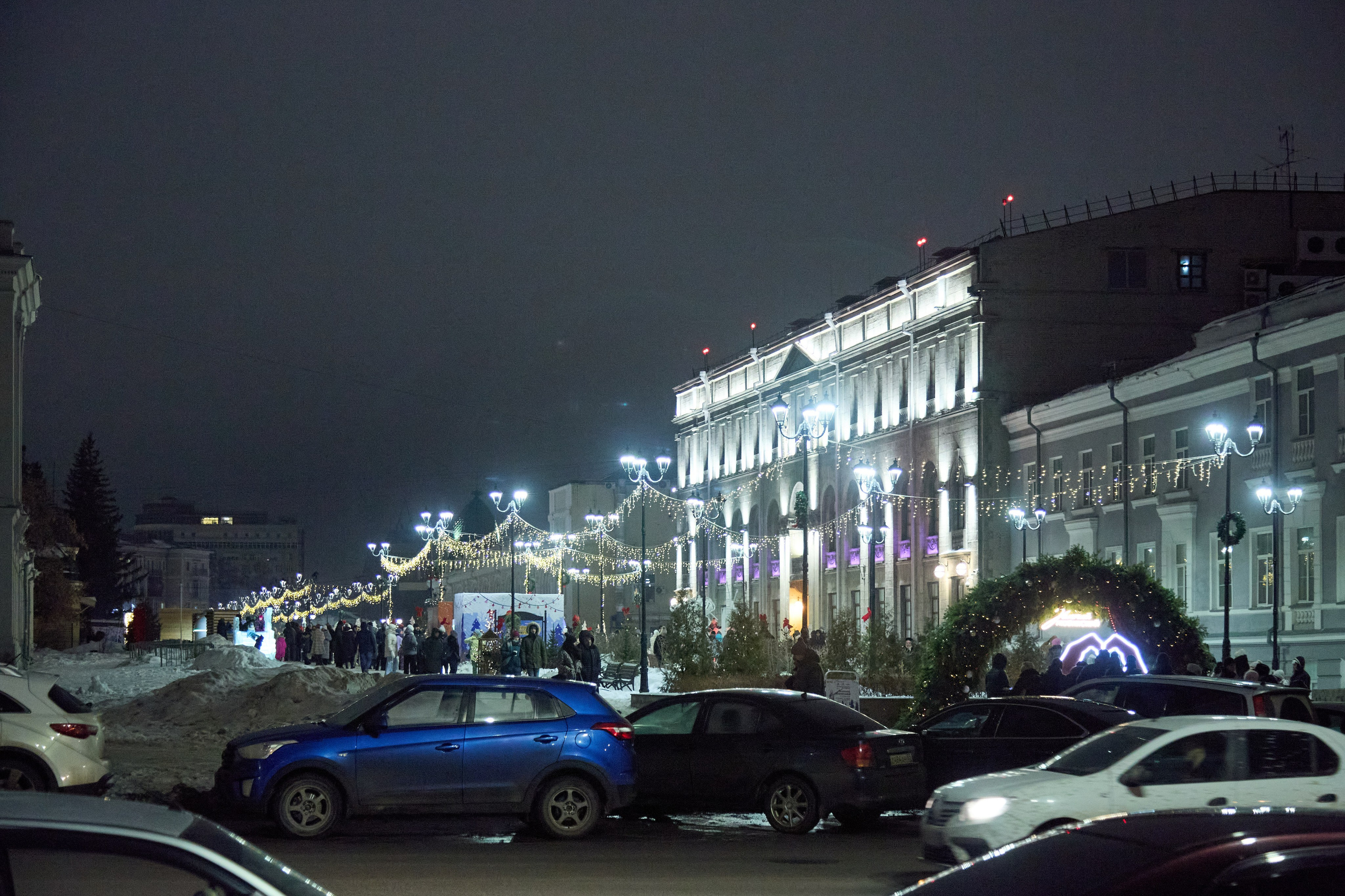 Новогодний Омск 2025. Фотограф Омск | Александр Вандеров