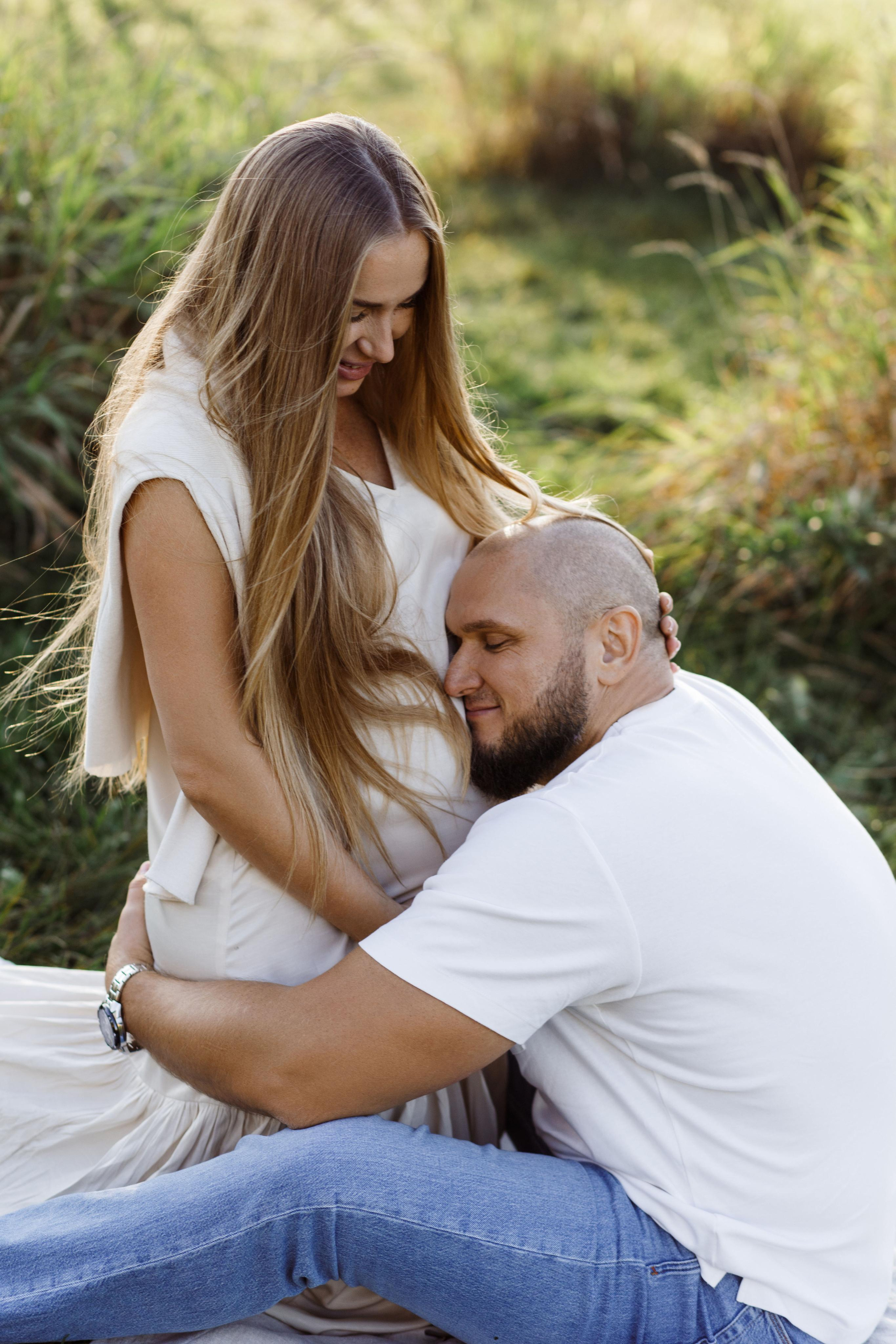 Фотосессия беременности в Мещерском парке. Фотограф Александра Сыщенко