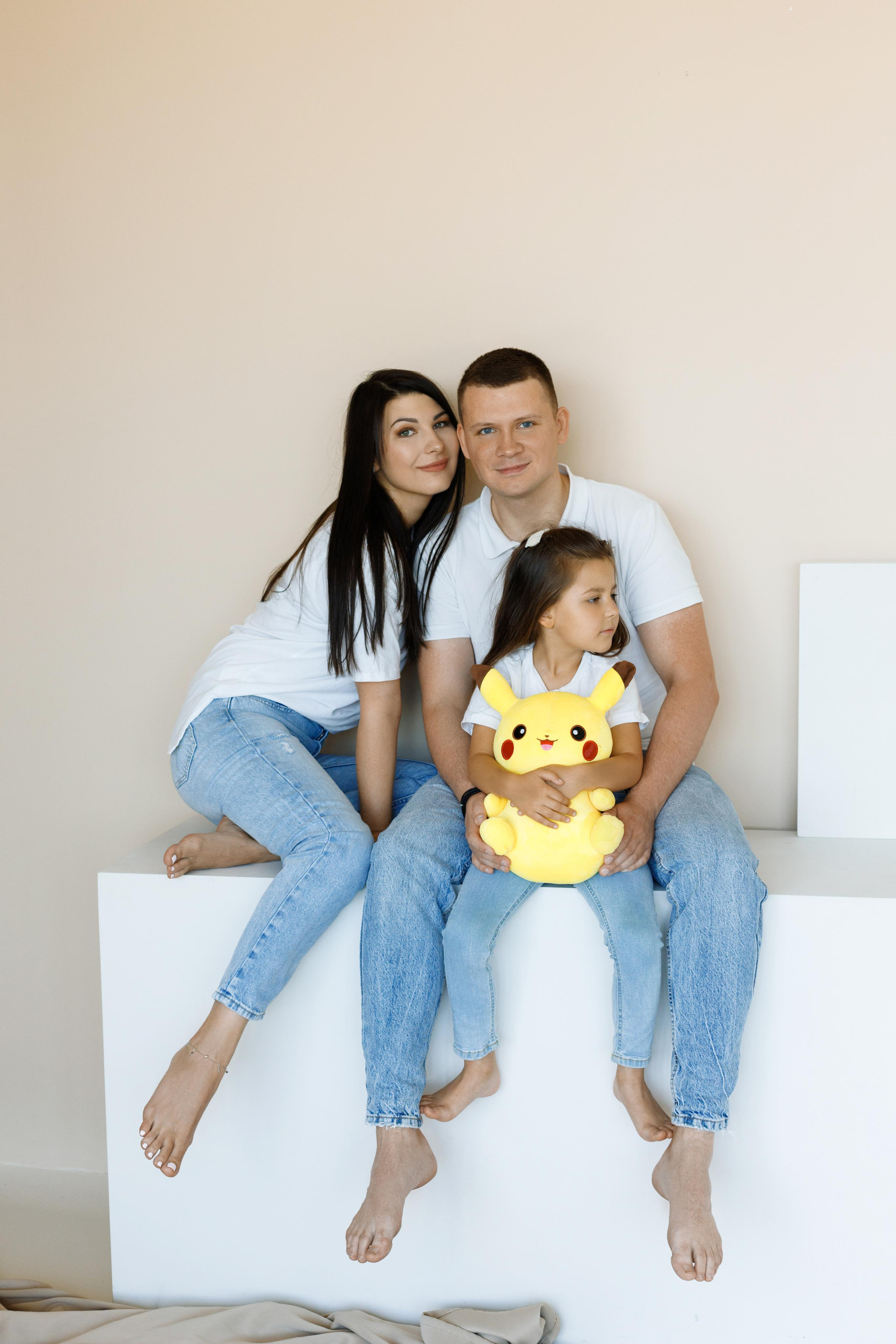 Стильная семейная фотосессия. Фотограф Александра Сыщенко