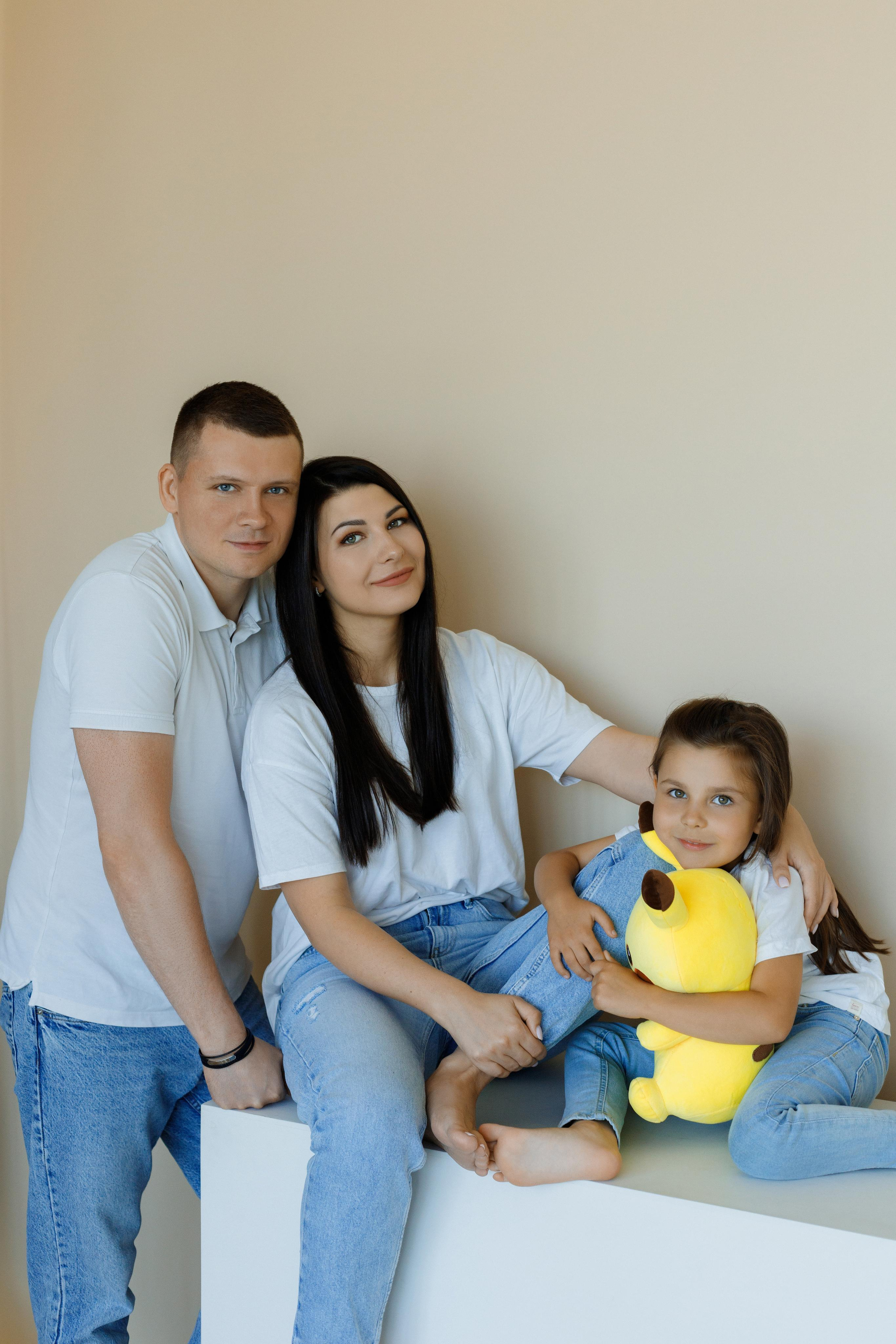 Стильная семейная фотосессия. Фотограф Александра Сыщенко